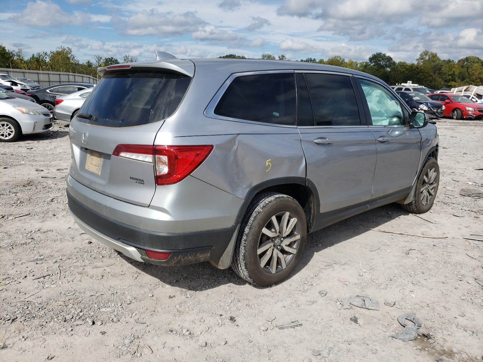 Photo 4 from auction – 2020 HONDA PILOT EXL with VIN 5FNYF5H58LB028729