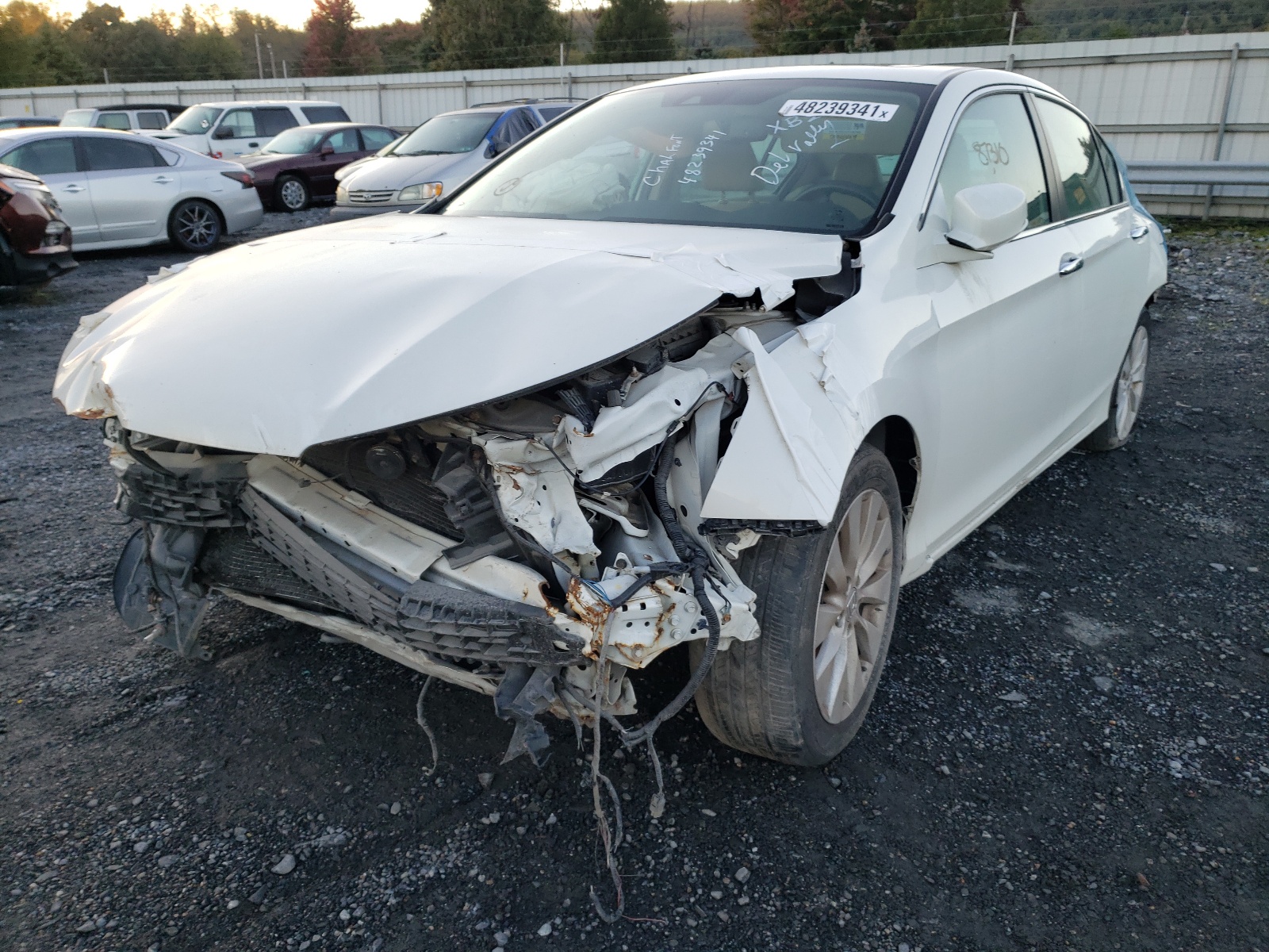 Photo 2 from auction – 2015 HONDA ACCORD EXL with VIN 1HGCR2F86FA078783
