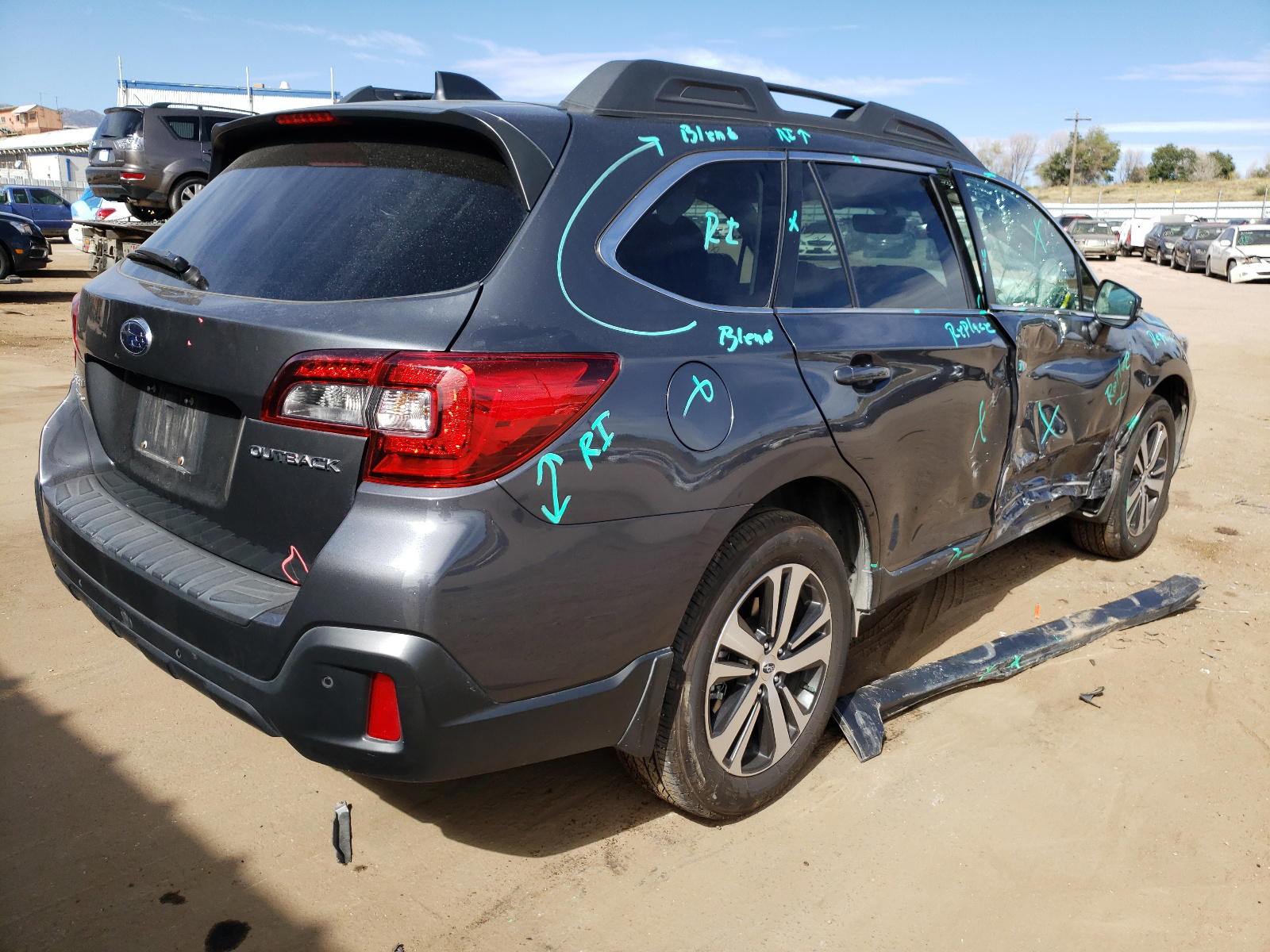 Photo 4 from auction – 2018 SUBARU OUTBACK 2. with VIN 4S4BSANC8J3288731