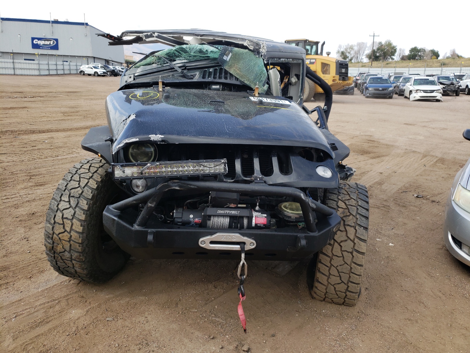 Photo 9 from auction – 2015 JEEP WRANGLER S with VIN 1C4AJWAG8FL503377