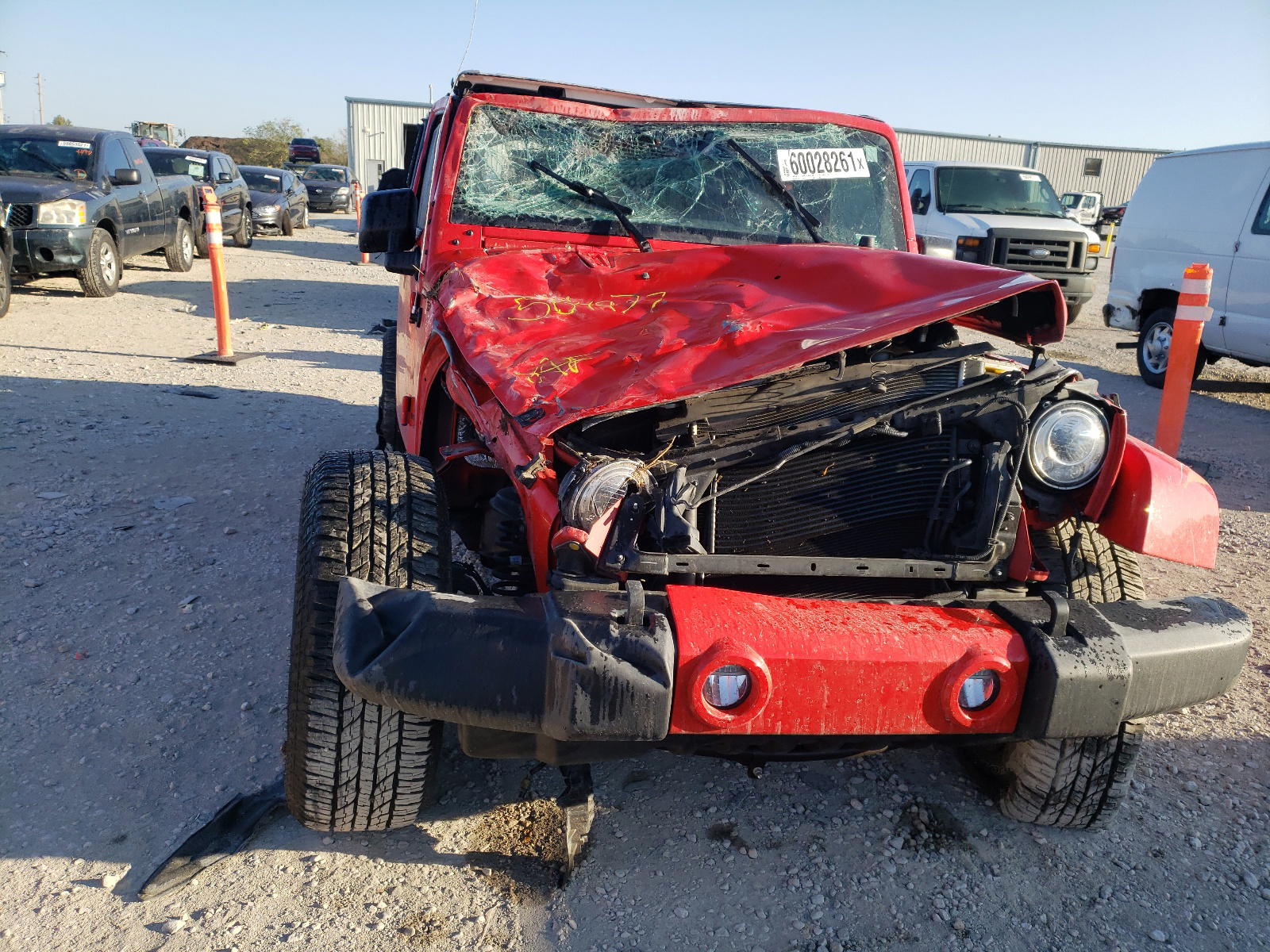 Photo 9 from auction – 2017 JEEP WRANGLER U with VIN 1C4BJWEG2HL504977