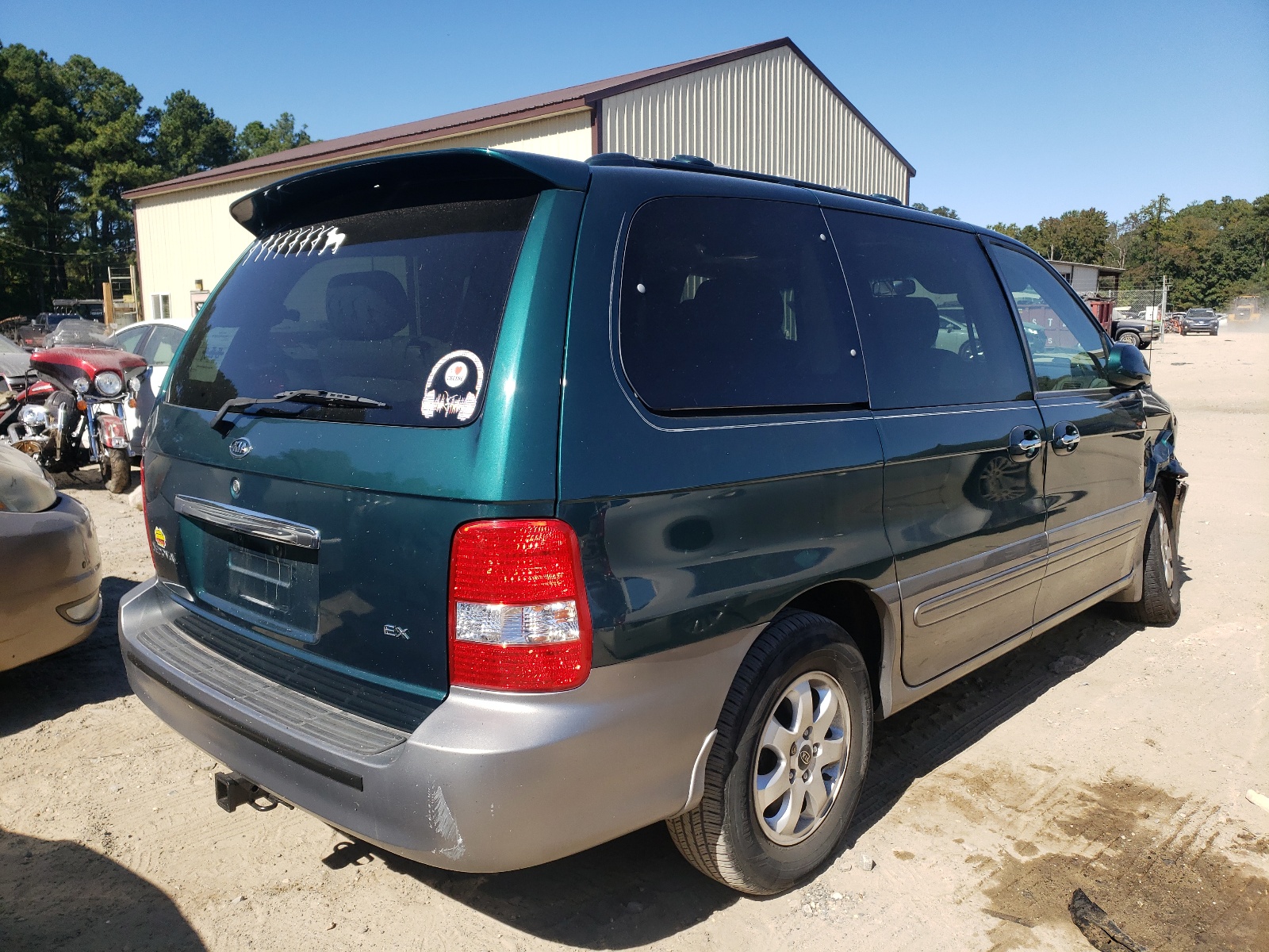 Photo 4 from auction – 2005 KIA SEDONA EX with VIN KNDUP132456671417