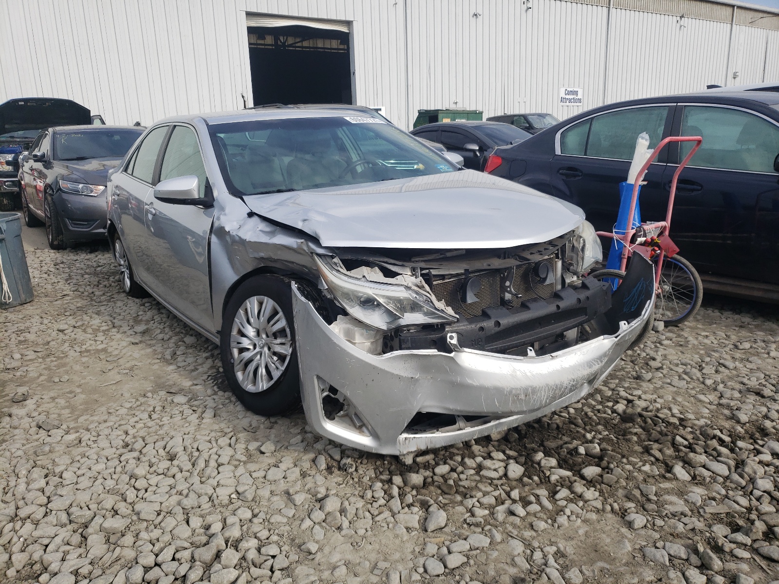 TOYOTA CAMRY L 2013 with VIN 4T1BF1FKXDU292465 - Photo from auction