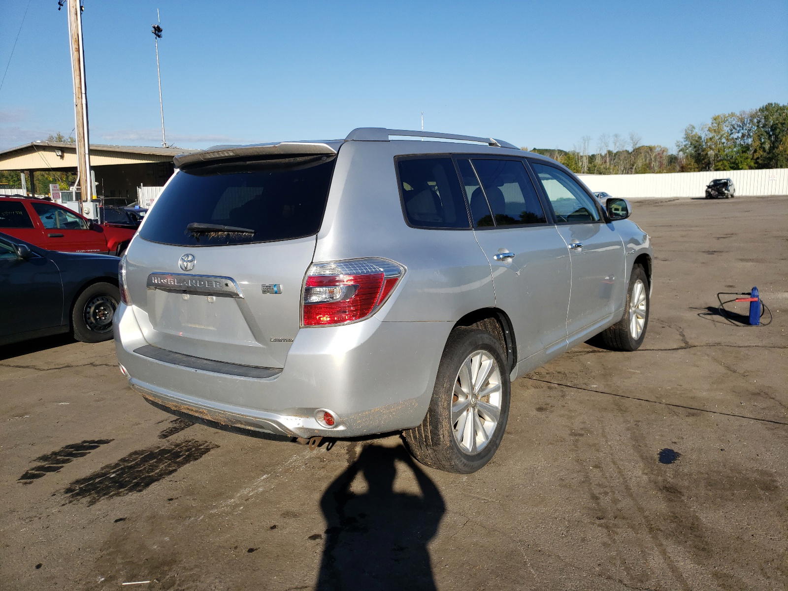 Photo 4 from auction – 2008 TOYOTA HIGHLANDER with VIN JTEEW44A582019847