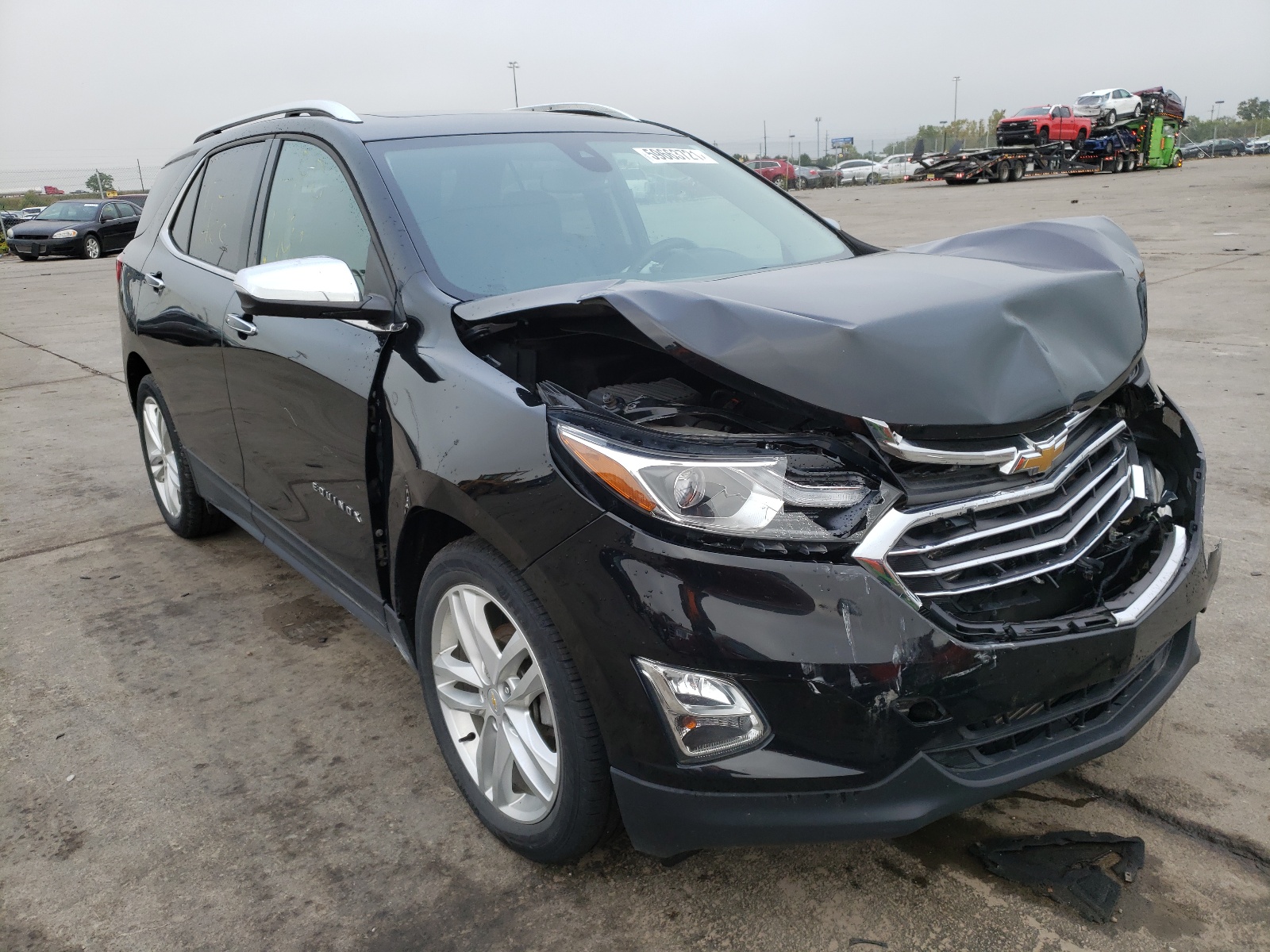 CHEVROLET EQUINOX PR 2018 with VIN 2GNAXMEVXJ6242841 - Photo from auction