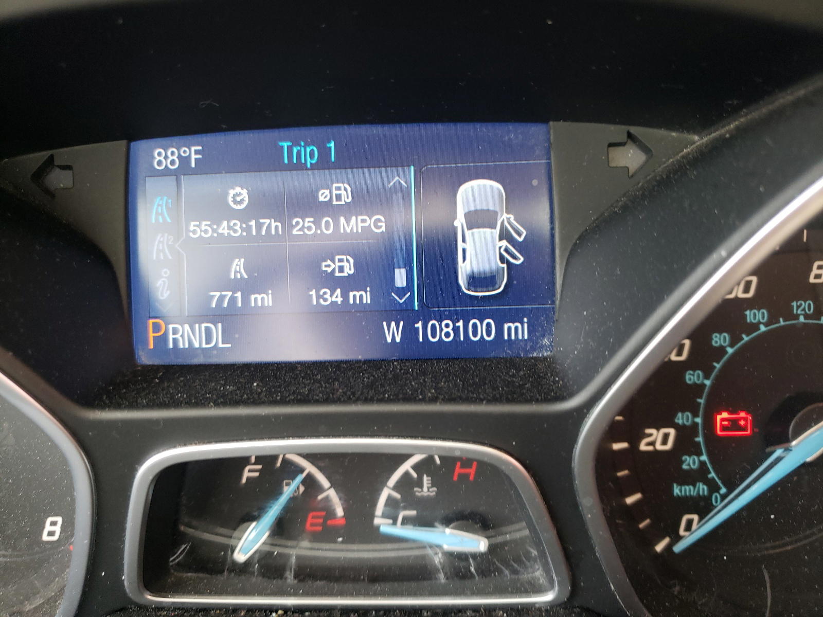Photo 8 from auction – 2014 FORD FOCUS SE with VIN 1FADP3K23EL225439