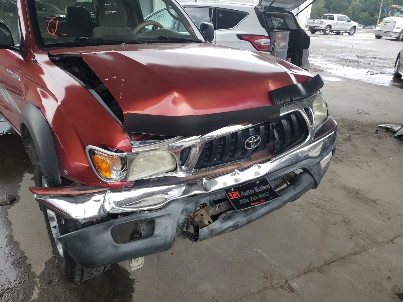 Photo 9 from auction – 2002 TOYOTA TACOMA DOU with VIN 5TEGN92N82Z896497