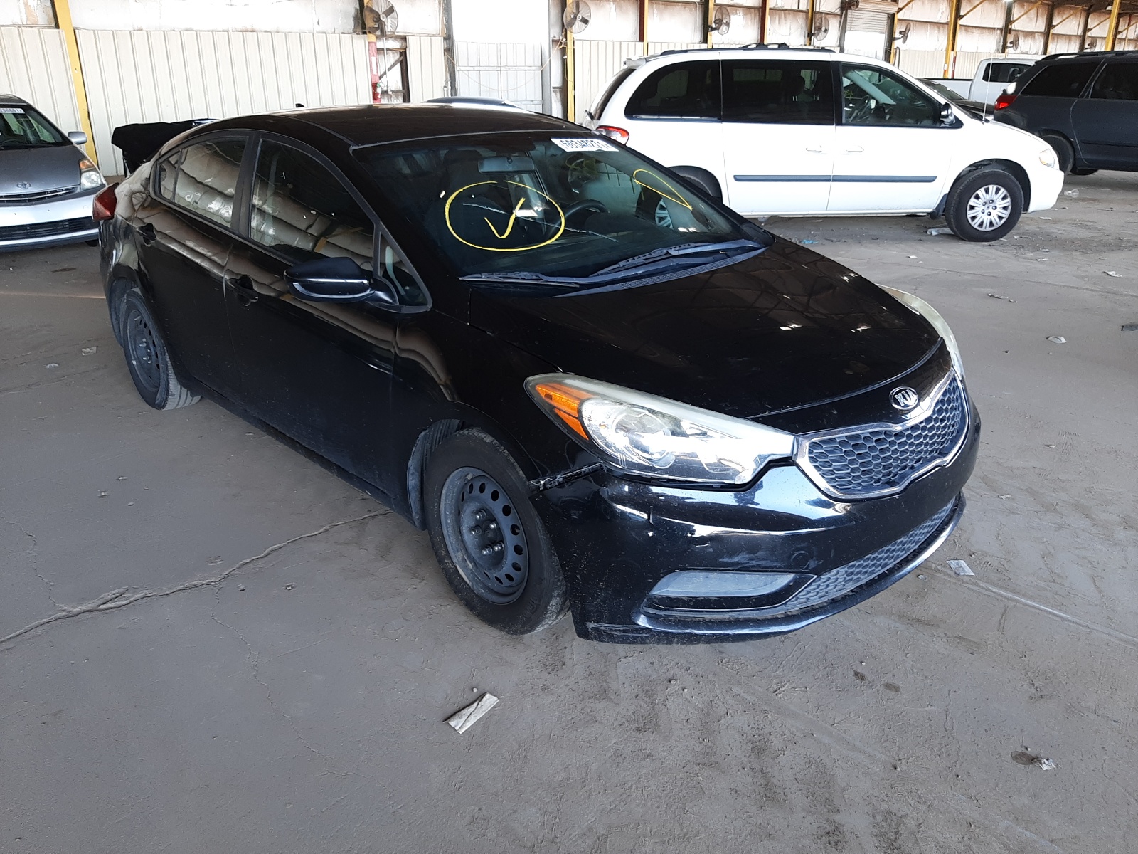 Photo 1 from auction – 2016 KIA FORTE LX with VIN KNAFK4A68G5550703