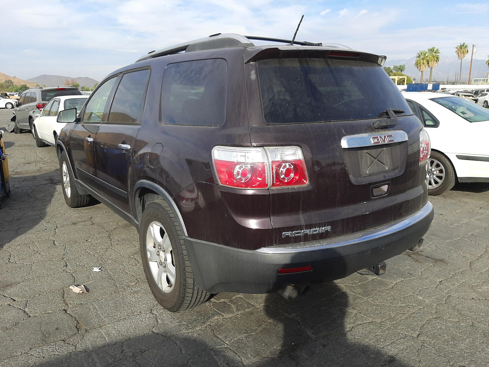 Photo 3 from auction – 2009 GMC ACADIA SLE with VIN 1GKER13D19J170931