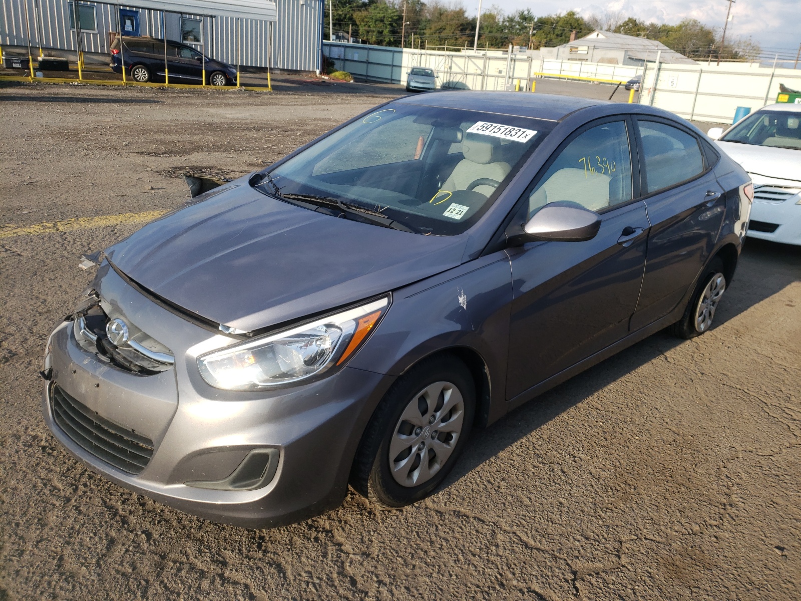 Photo 2 from auction – 2016 HYUNDAI ACCENT SE with VIN KMHCT4AE2GU035725