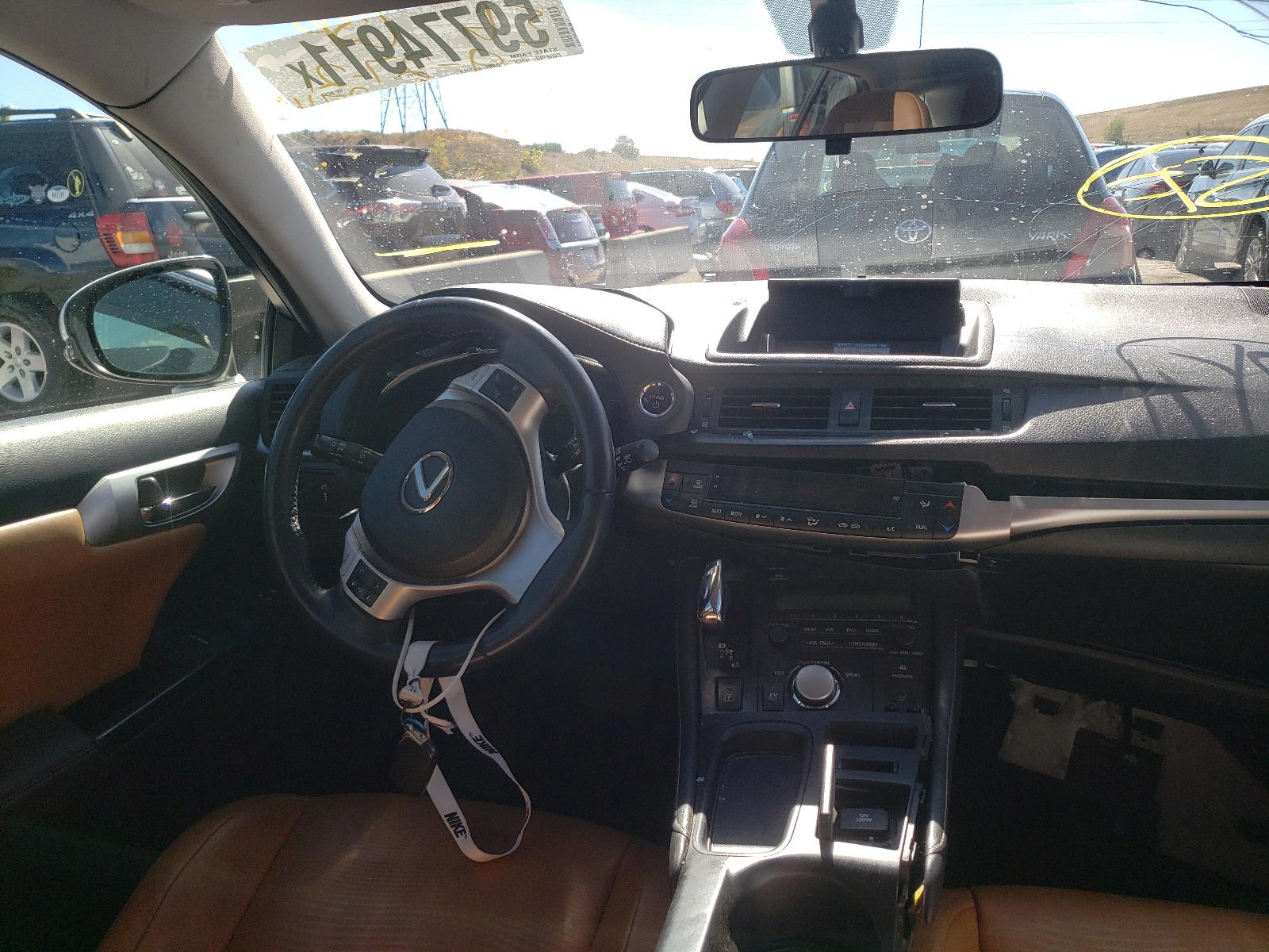 Photo 9 from auction – 2012 LEXUS CT 200 with VIN JTHKD5BH8C2062167