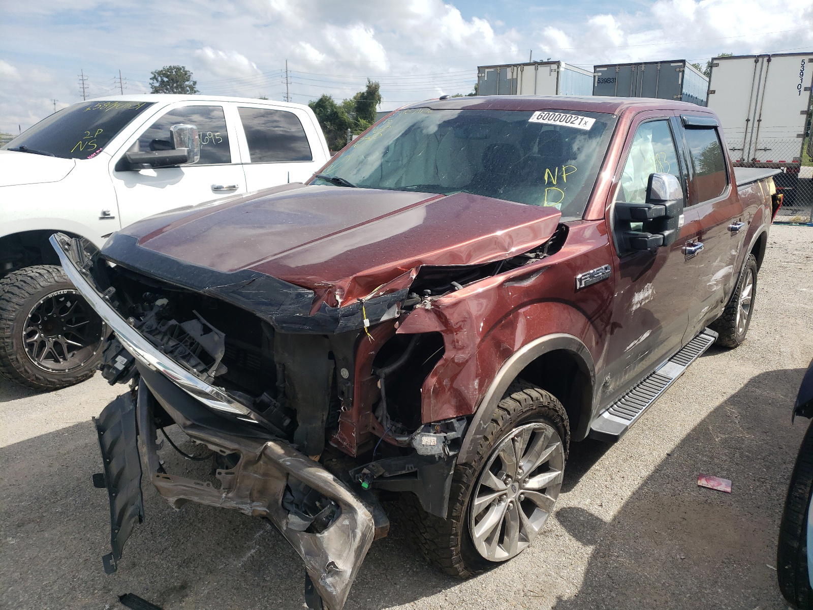 Photo 2 from auction – 2017 FORD F150 SUPER with VIN 1FTEW1EF3HFB64262