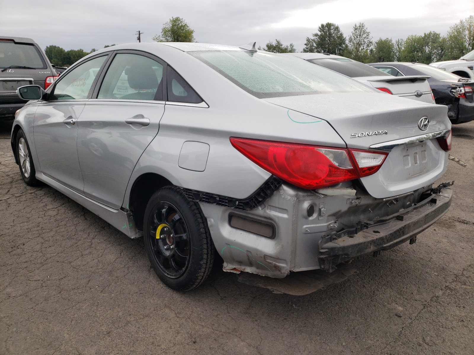 Photo 3 from auction – 2014 HYUNDAI SONATA GLS with VIN 5NPEB4AC9EH870923