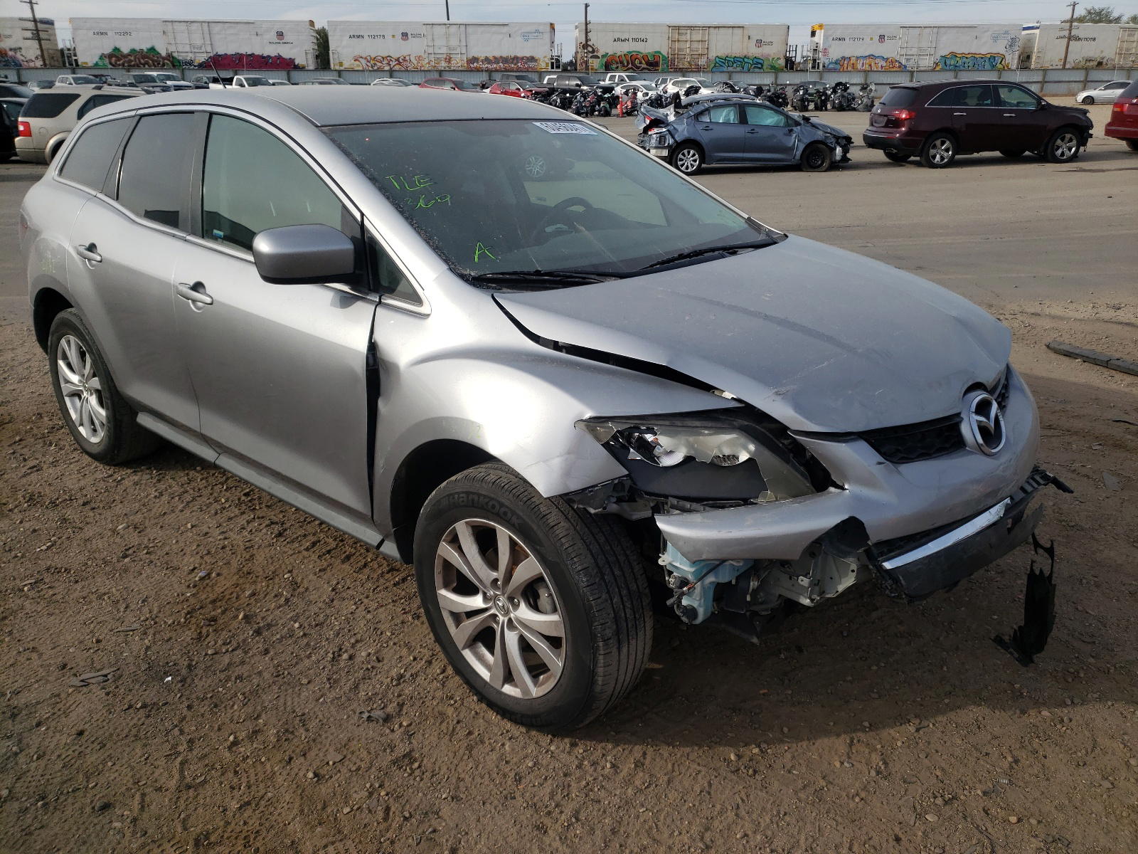 MAZDA CX-7 2010 with VIN JM3ER4WL2A0306808 - Photo from auction