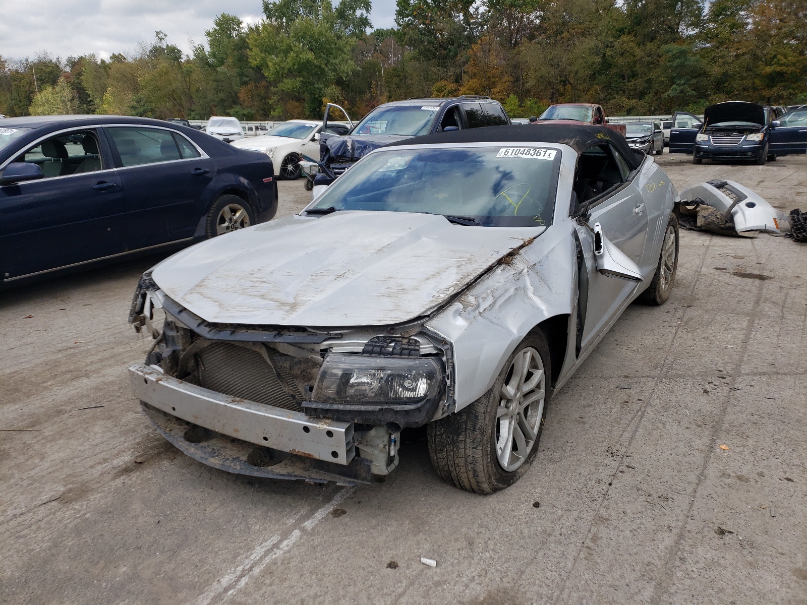 Zdjęcie 2 z aukcji – 2015 CHEVROLET CAMARO LT z VIN 2G1FD3D39F9280190