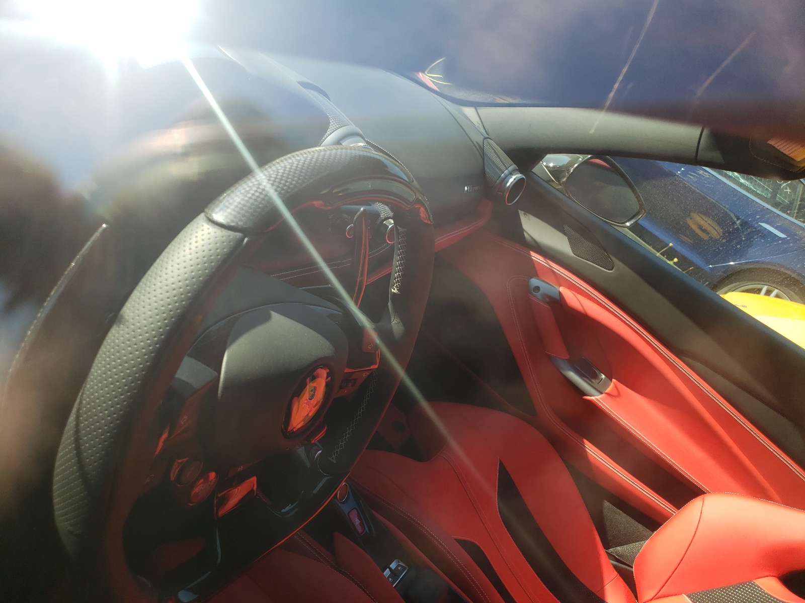 Photo 8 from auction – 2021 FERRARI F8 SPIDER with VIN ZFF93LMAXM0260691