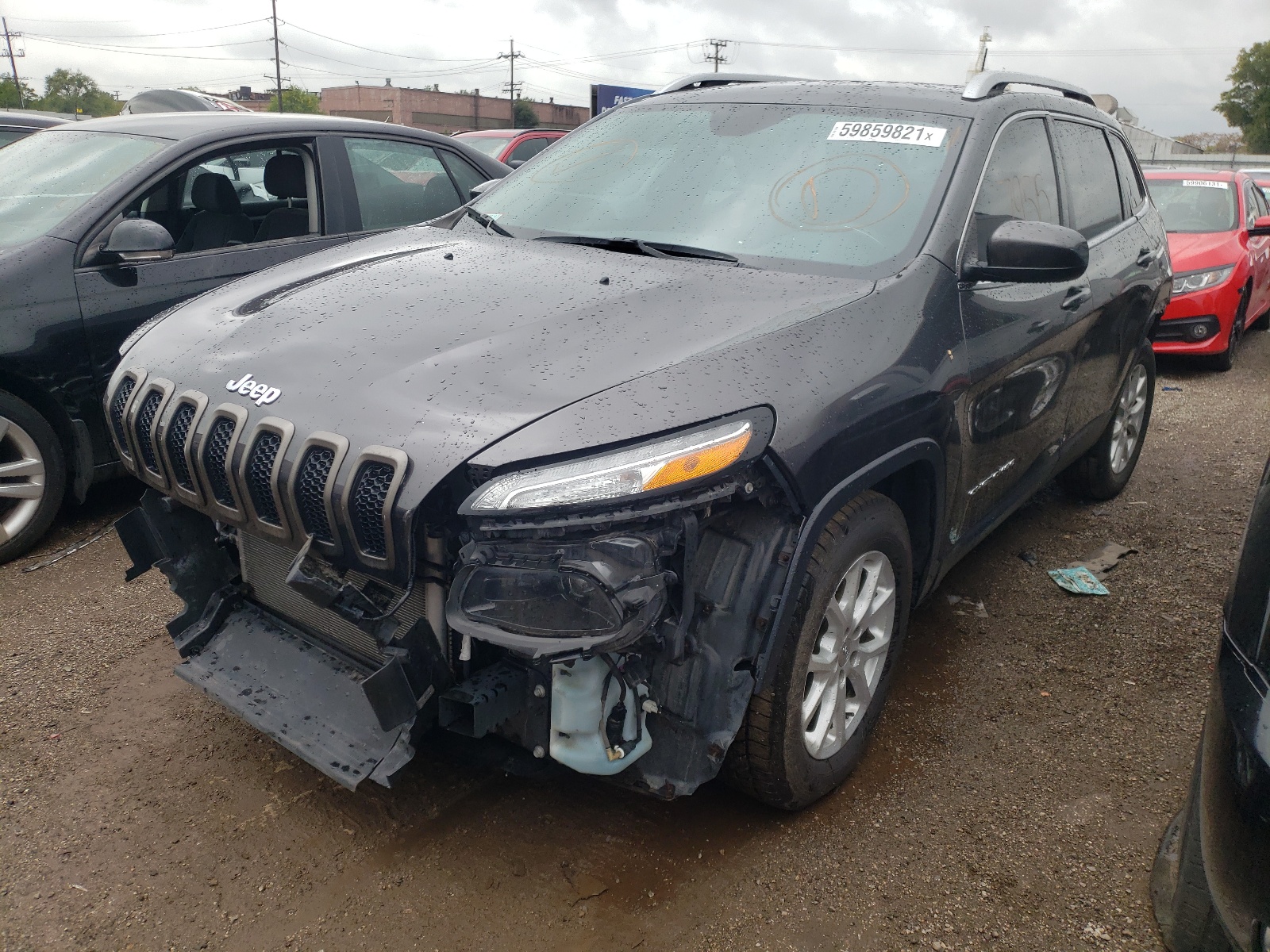 Photo 2 from auction – 2017 JEEP CHEROKEE L with VIN 1C4PJLCB5HW522688
