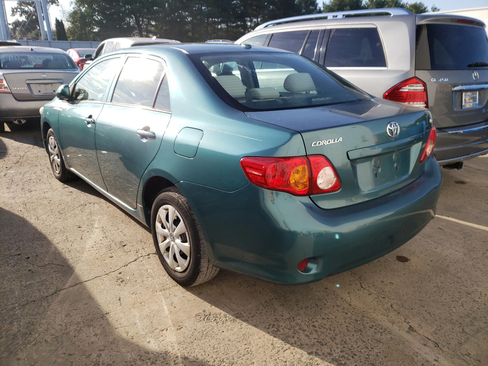 Photo 3 from auction – 2009 TOYOTA COROLLA BA with VIN 2T1BU40E19C098474