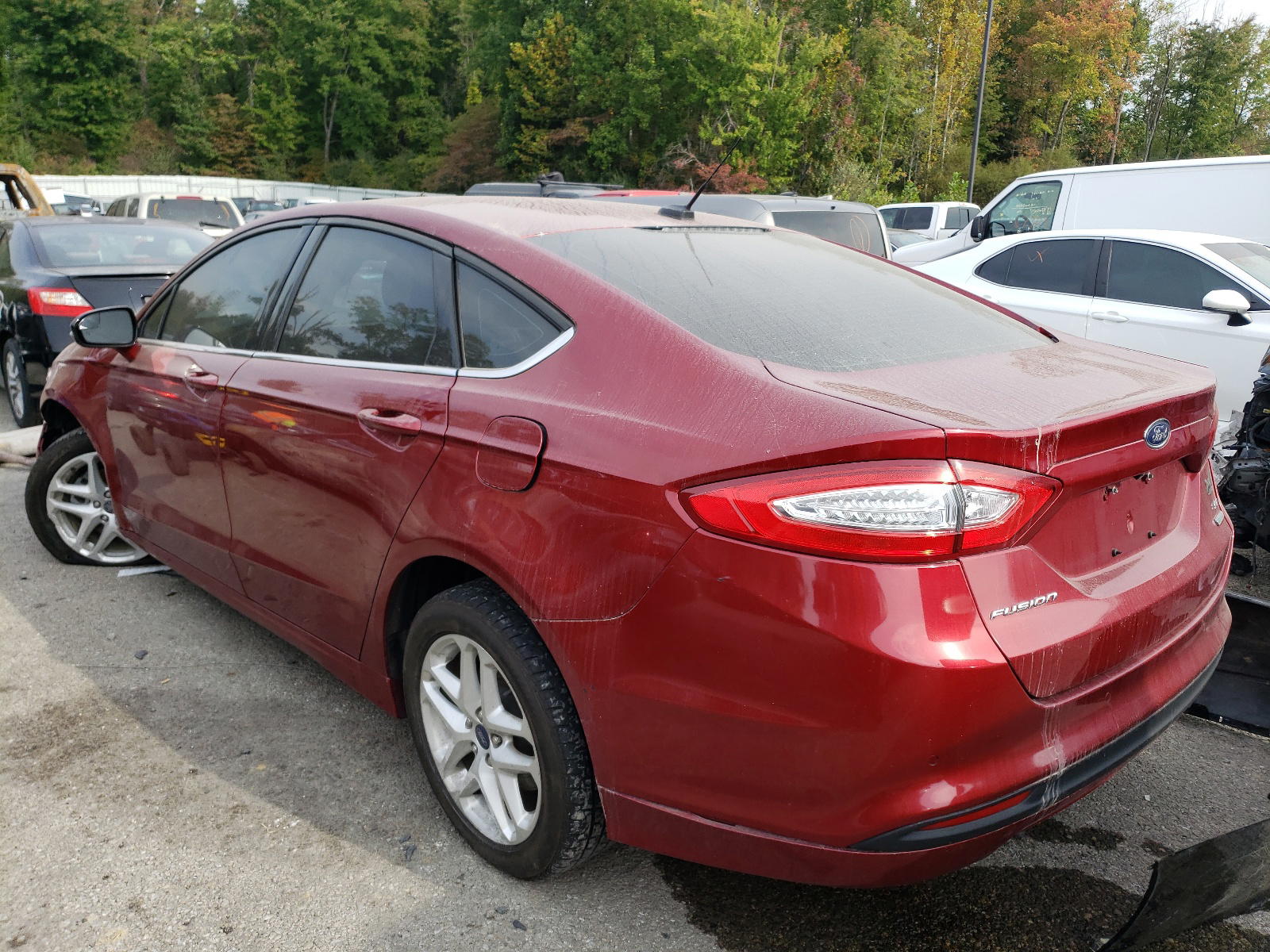 Photo 3 from auction – 2016 FORD FUSION SE with VIN 3FA6P0HD7GR162947