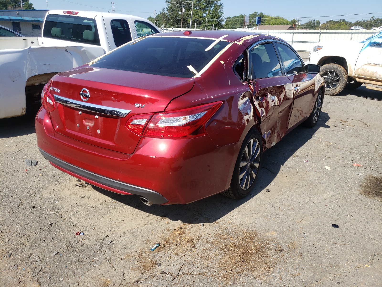 Photo 4 from auction – 2017 NISSAN ALTIMA 2.5 with VIN 1N4AL3AP7HC293565