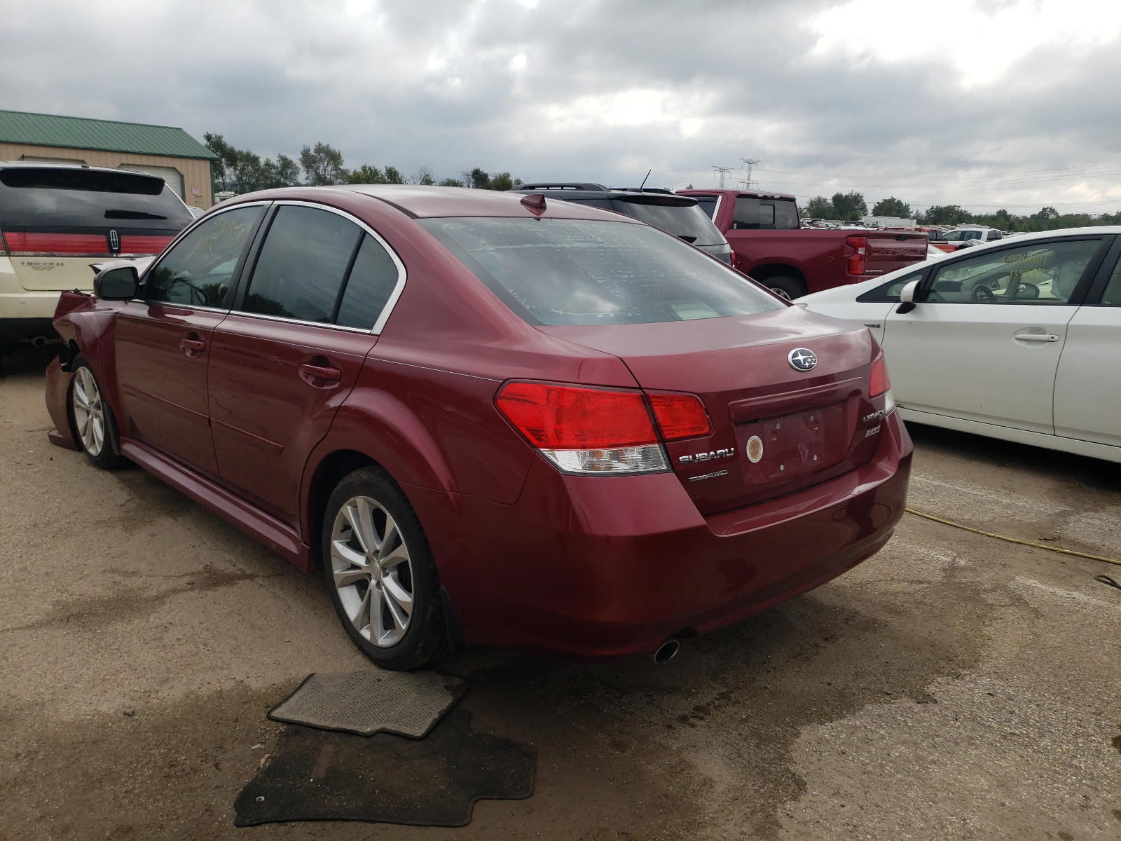 Photo 3 from auction – 2014 SUBARU LEGACY 2.5 with VIN 4S3BMBL68E3002822