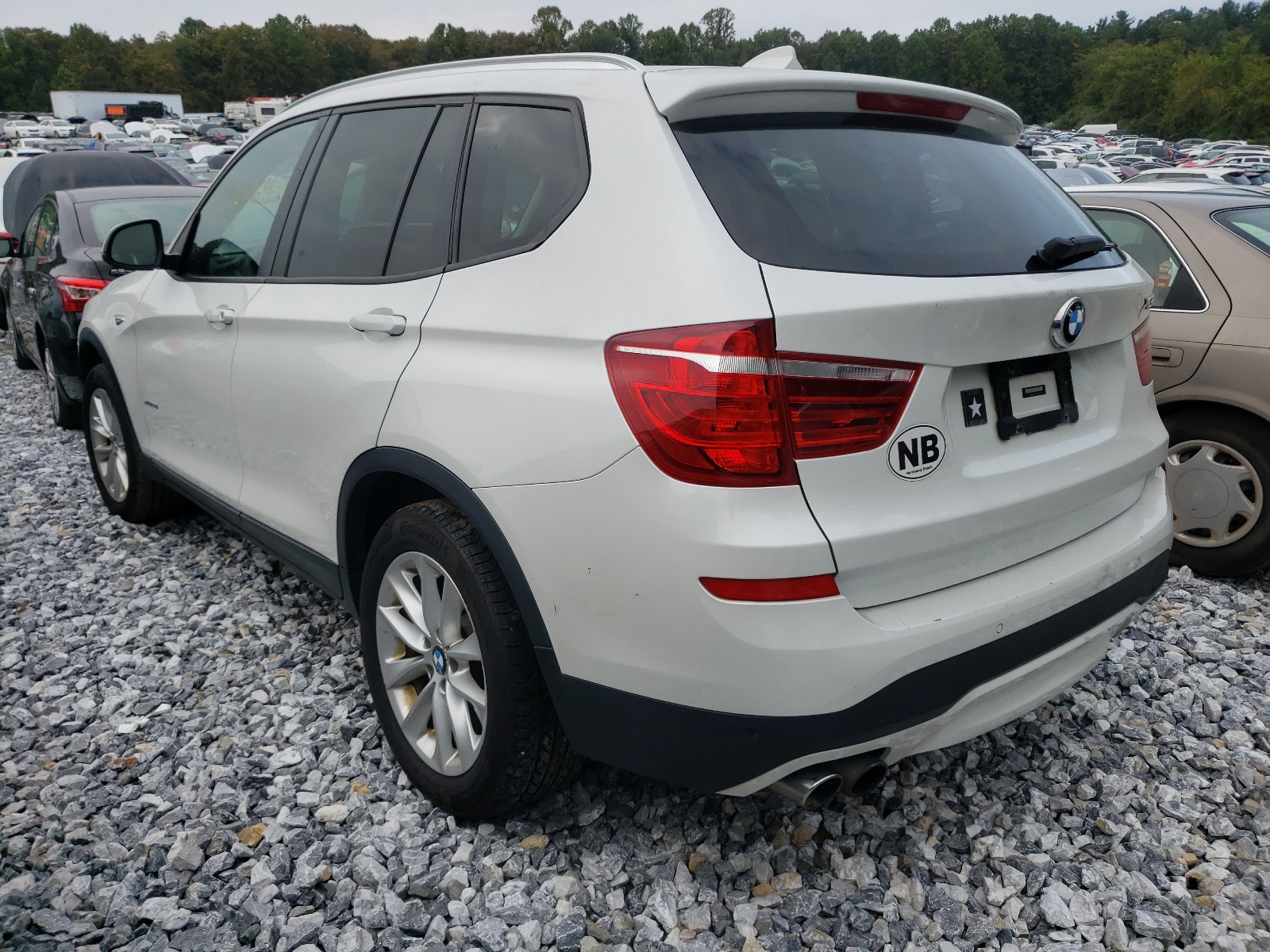 Photo 3 from auction – 2016 BMW X3 XDRIVE2 with VIN 5UXWX9C50G0D77912