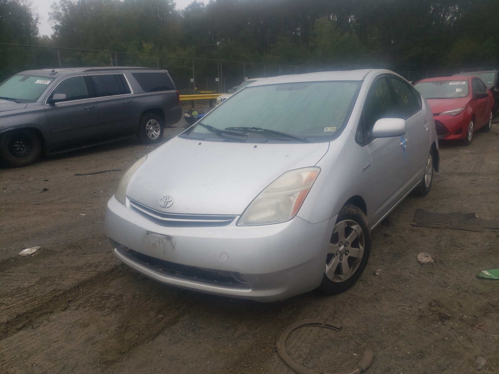 Photo 2 from auction – 2007 TOYOTA PRIUS with VIN JTDKB20U977651159