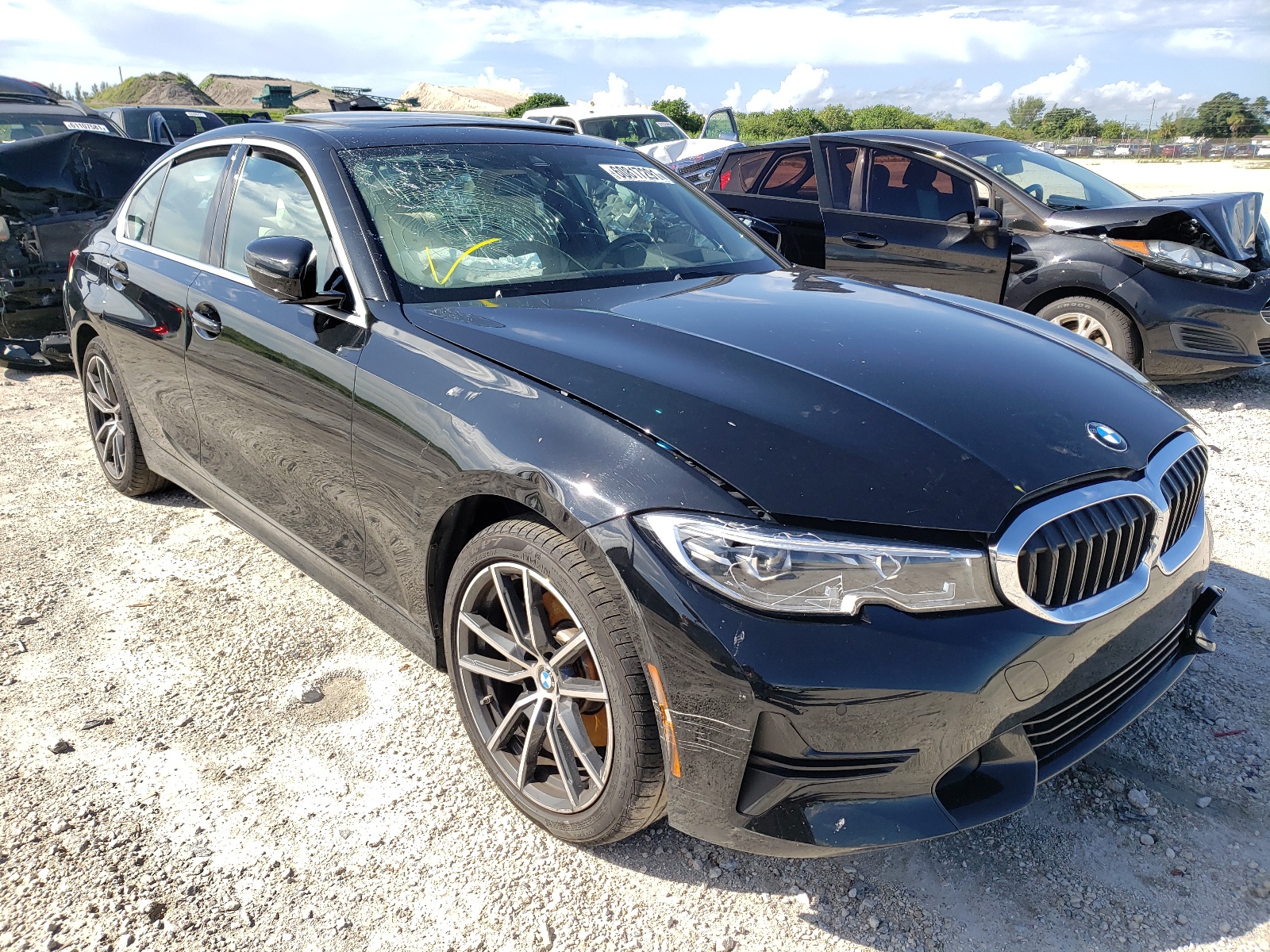 BMW 330I 2020 with VIN 3MW5R1J04L8B19385 - Photo from auction