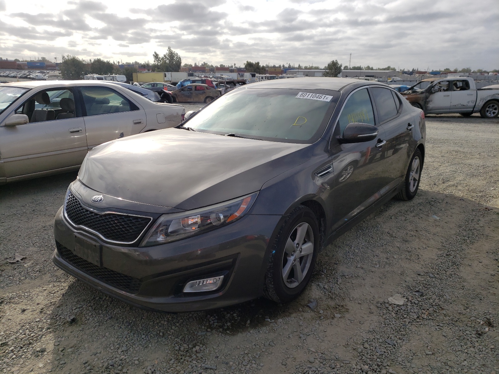Photo 2 from auction – 2014 KIA OPTIMA LX with VIN 5XXGM4A75EG318093