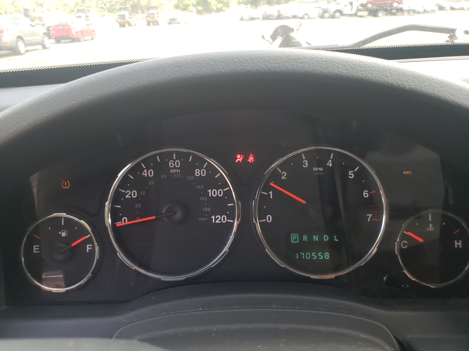Photo 8 from auction – 2008 JEEP LIBERTY with VIN 1J8GN28K88W194361