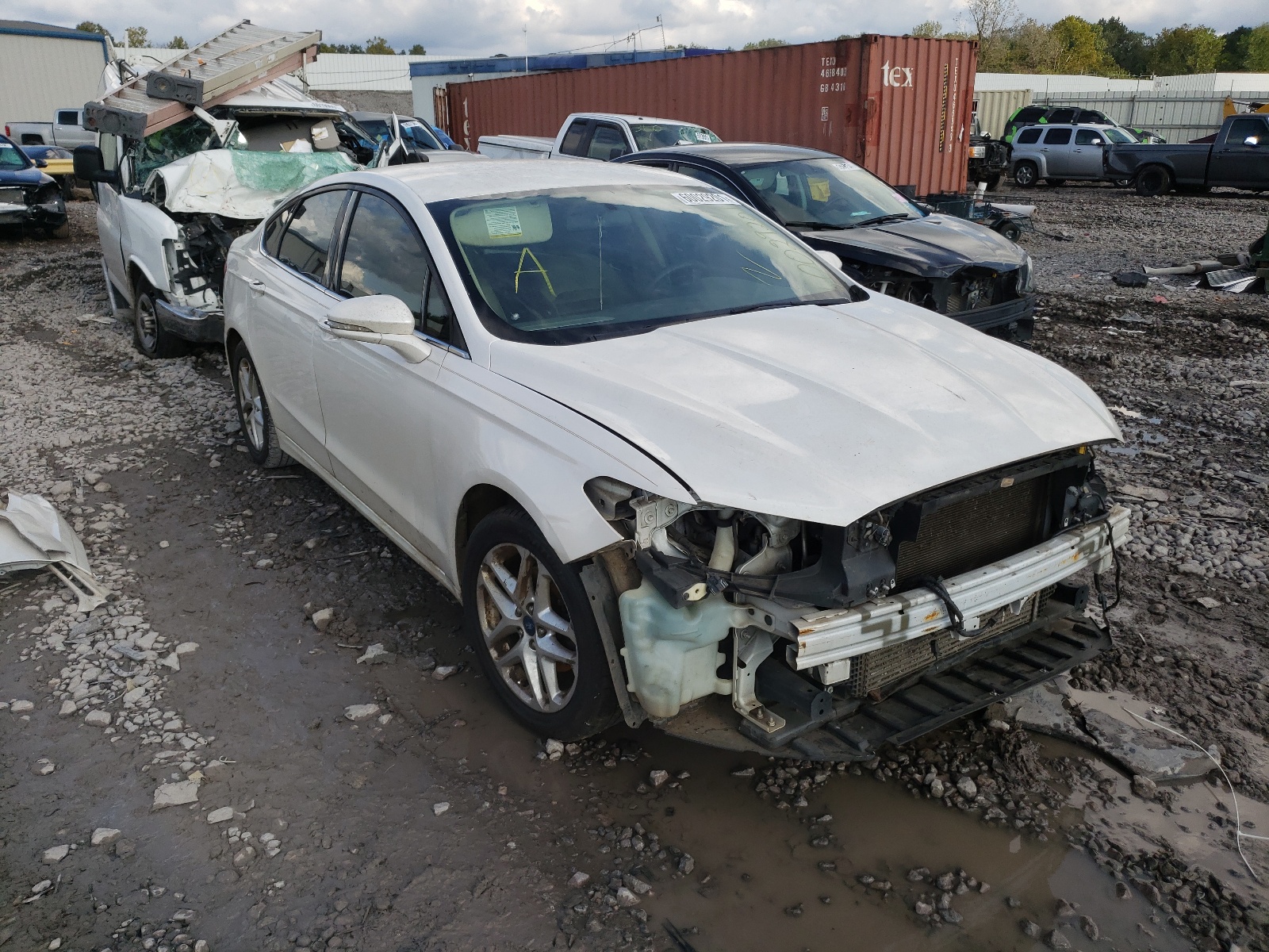 FORD FUSION SE 2013 with VIN 3FA6P0HR6DR126478 - Photo from auction