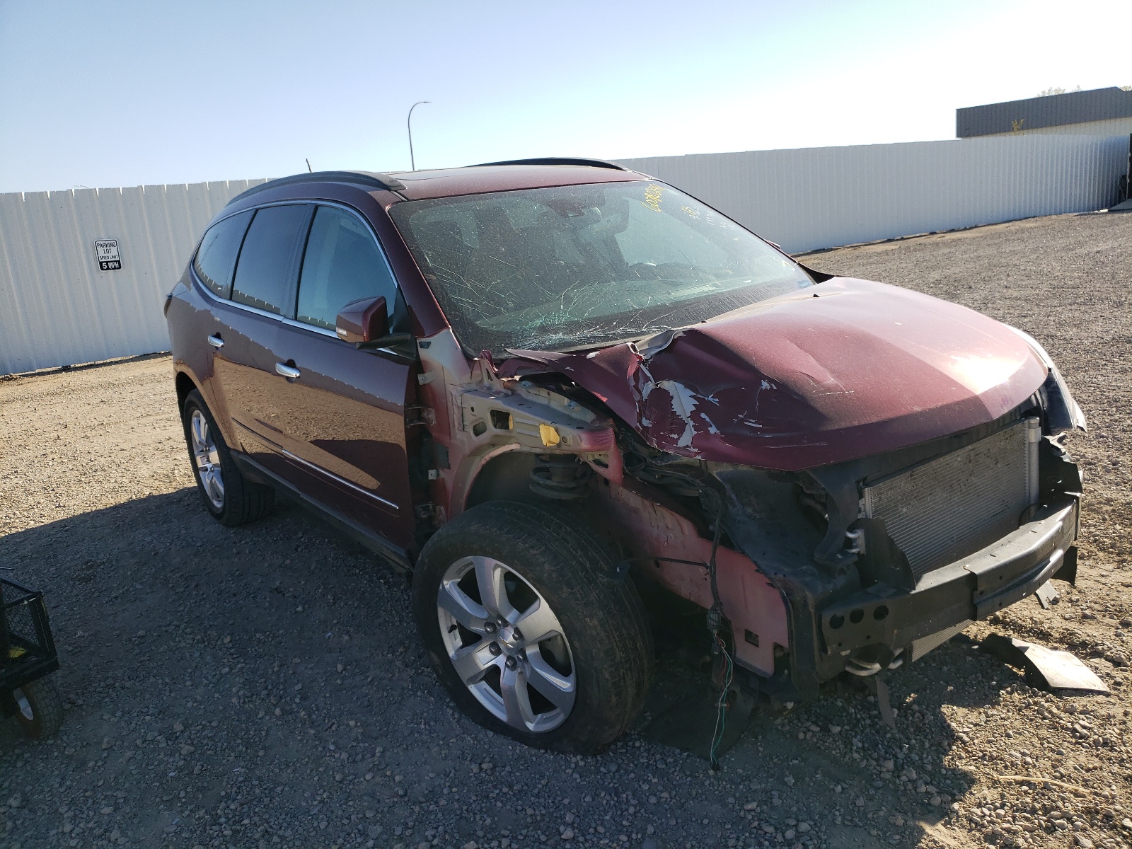 Photo 1 from auction – 2017 CHEVROLET TRAVERSE P with VIN 1GNKVJKDXHJ314770