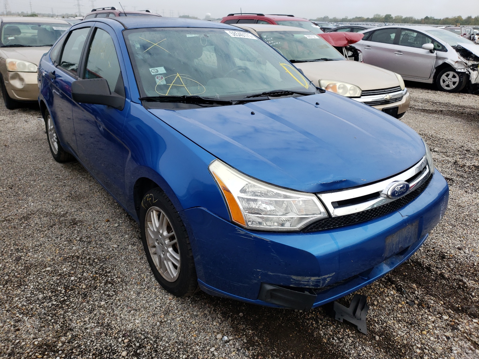 FORD FOCUS SE 2010 with VIN 1FAHP3FN9AW156187 - Photo from auction