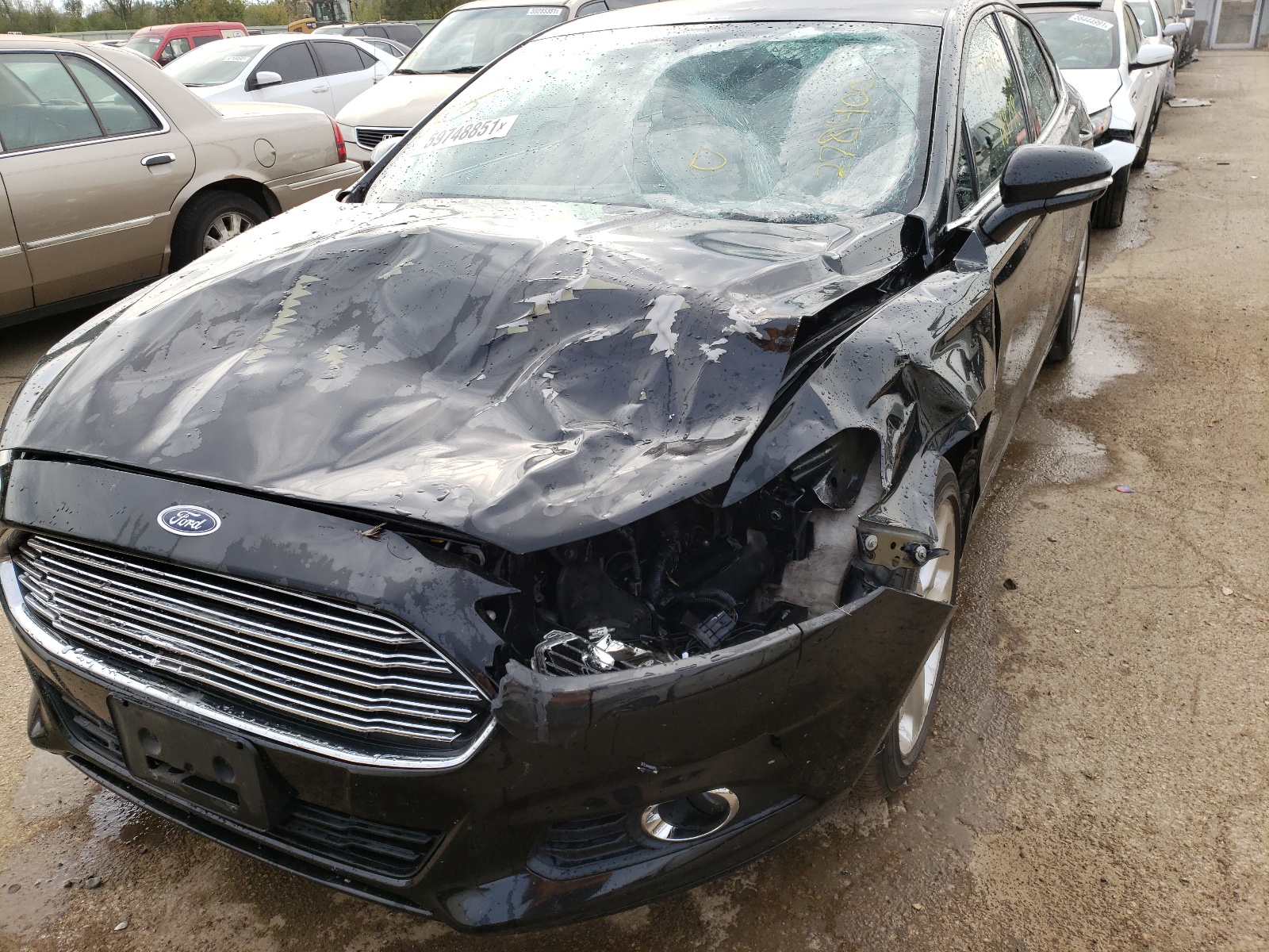 Photo 9 from auction – 2013 FORD FUSION SE with VIN 3FA6P0H95DR278400