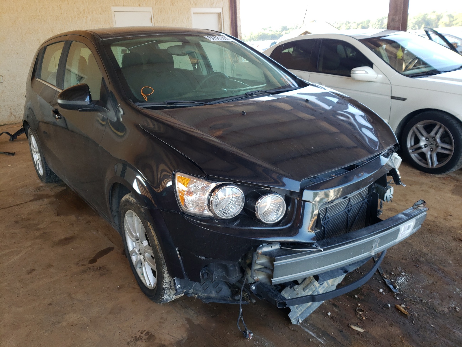 CHEVROLET SONIC LT 2014 with VIN 1G1JC6SH1E4160723 - Photo from auction