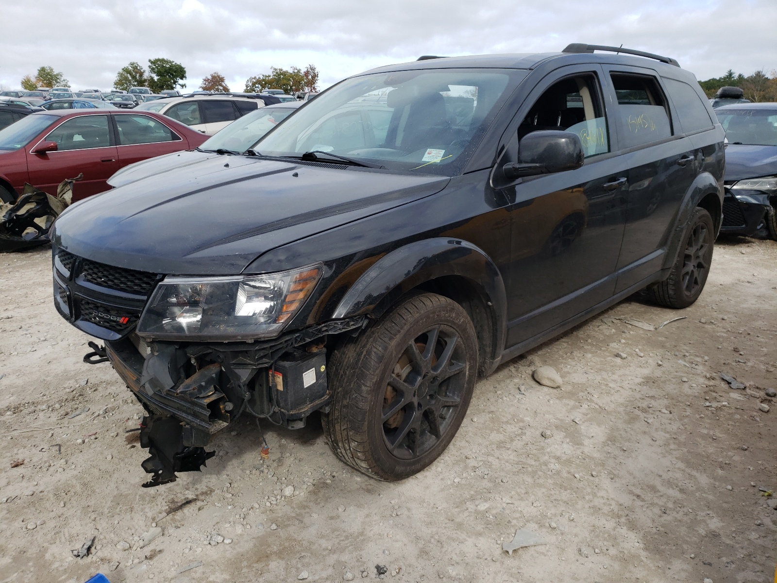 Photo 2 from auction – 2014 DODGE JOURNEY SX with VIN 3C4PDCBG6ET263599