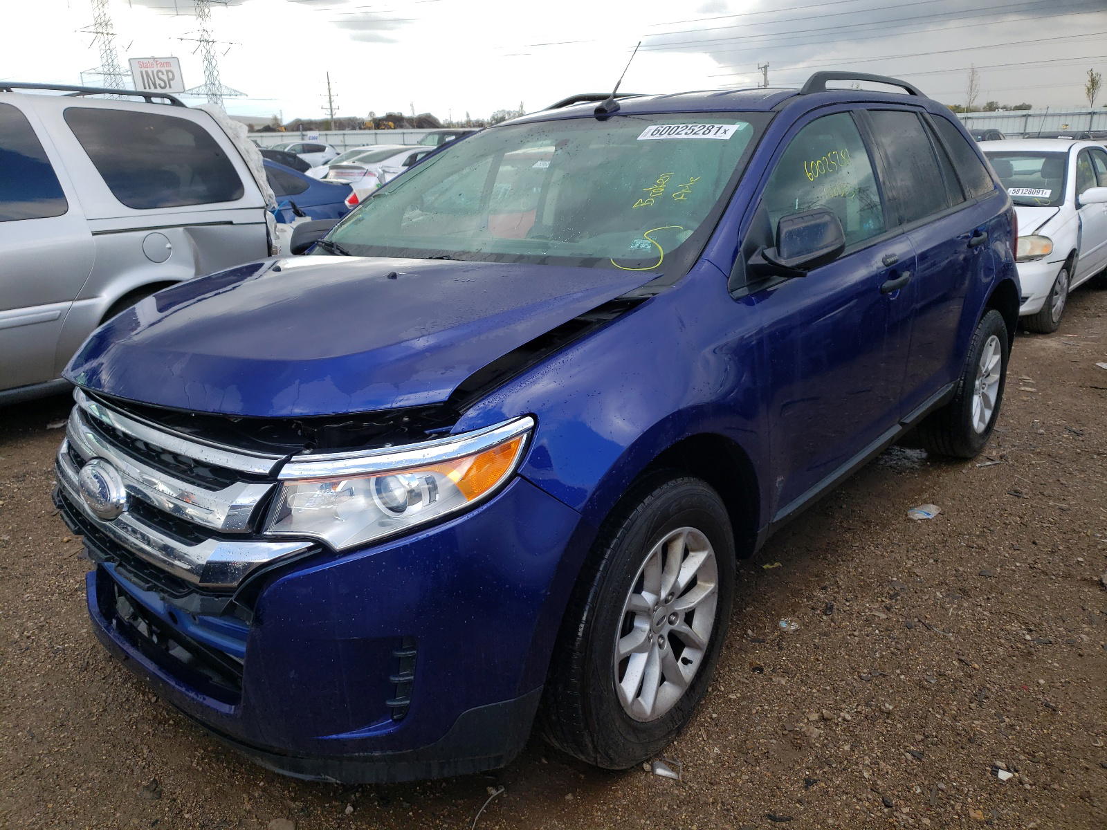 Photo 2 from auction – 2013 FORD EDGE SE with VIN 2FMDK3GCXDBC57972