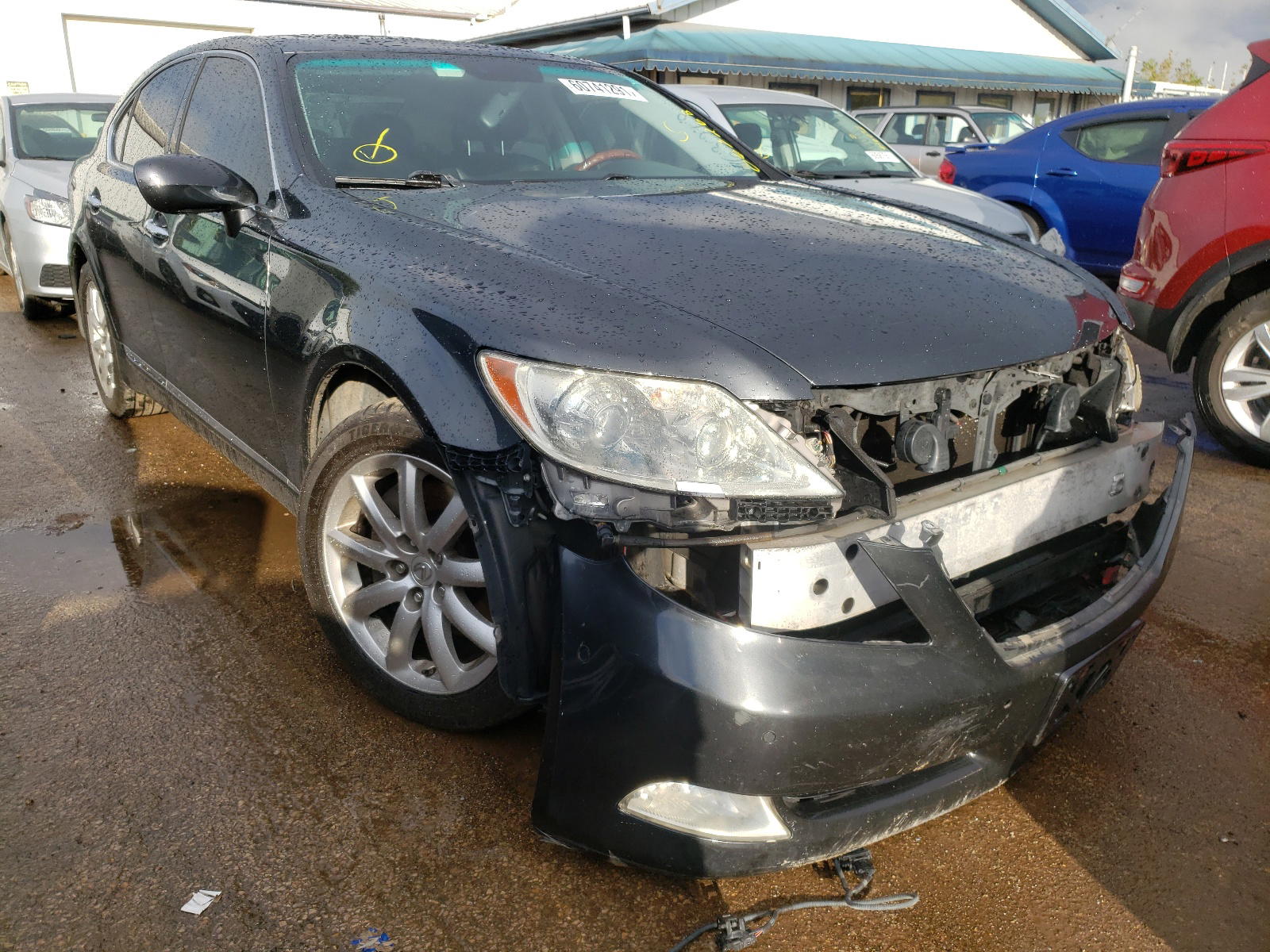 LEXUS LS 460 2008 with VIN JTHBL46F385063268 - Photo from auction
