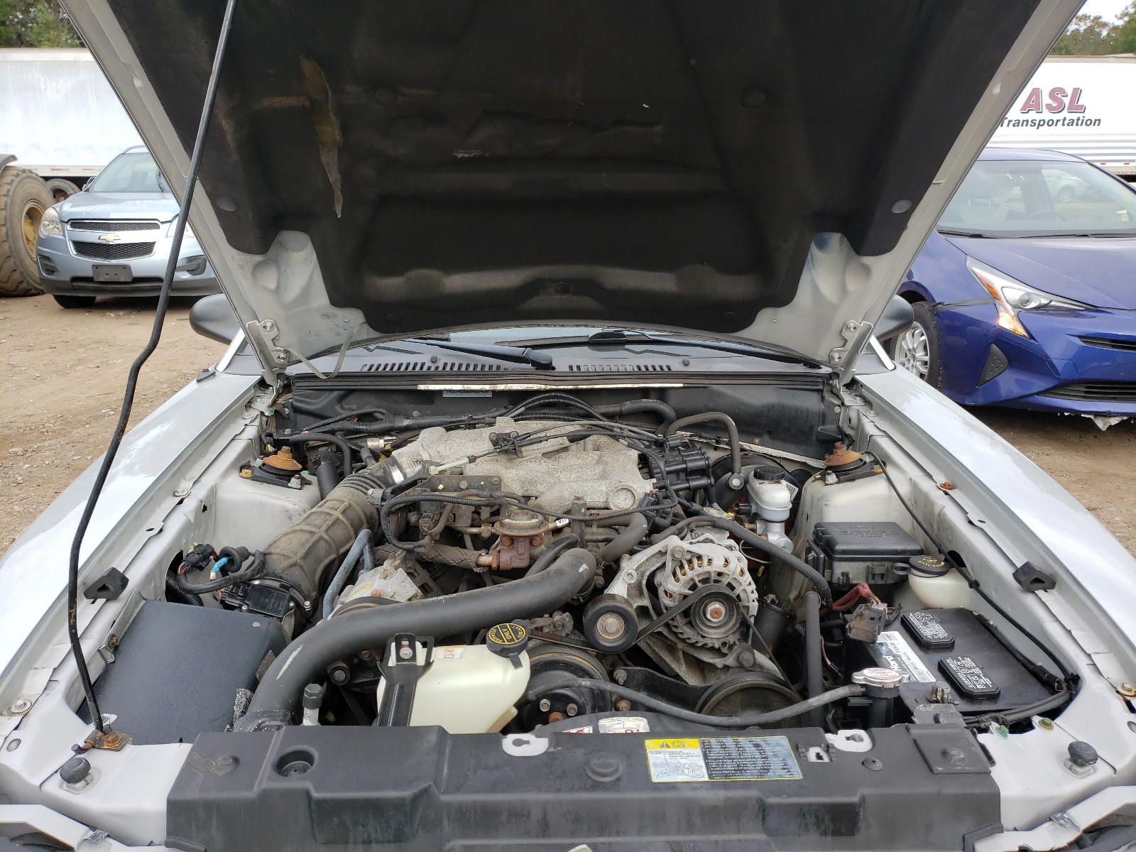 Photo 7 from auction – 2003 FORD MUSTANG with VIN 1FAFP40463F403889