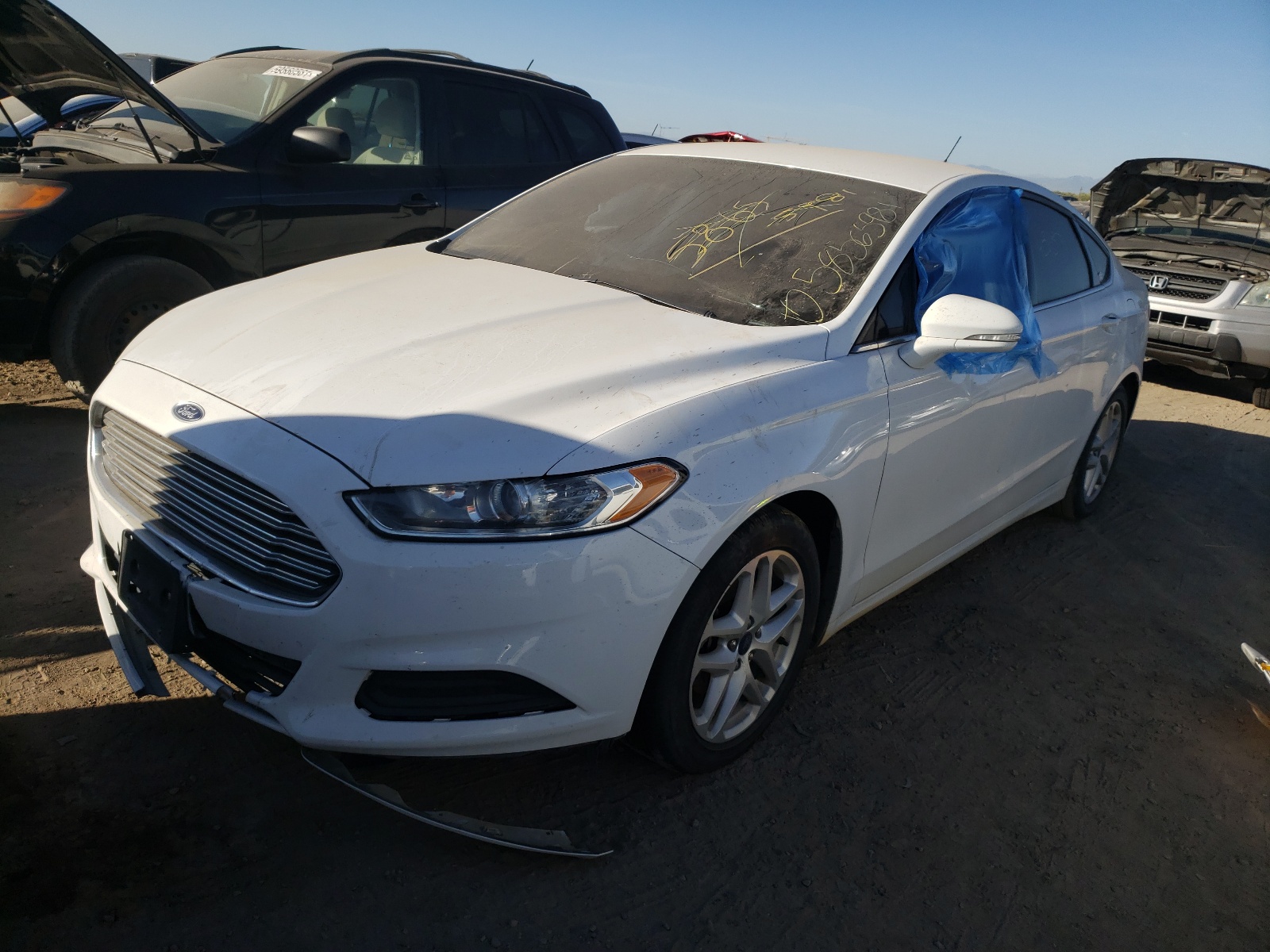 Photo 2 from auction – 2015 FORD FUSION SE with VIN 3FA6P0H7XFR228917
