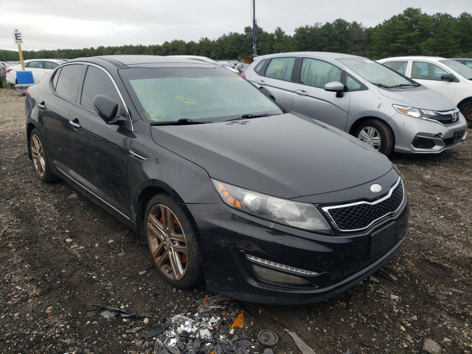 KIA OPTIMA SX 2013 with VIN 5XXGR4A63DG104906 - Photo from auction