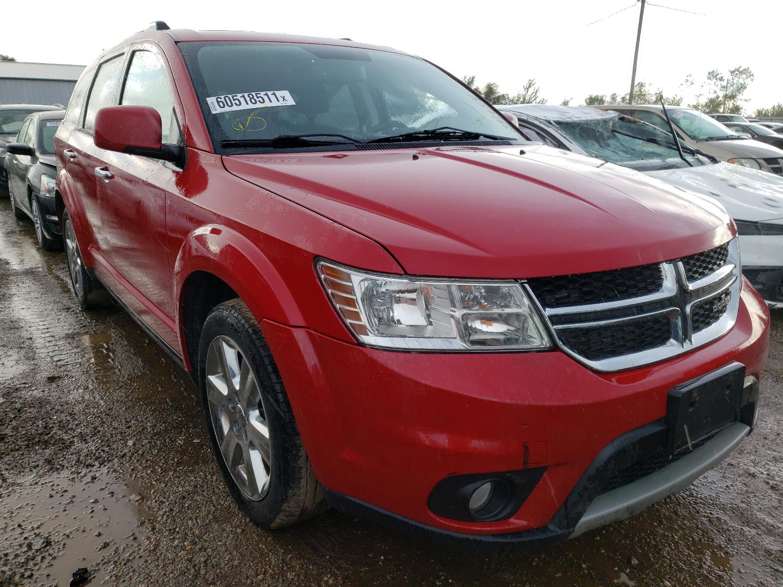 DODGE JOURNEY CR 2012 with VIN 3C4PDCDG4CT361654 - Photo from auction