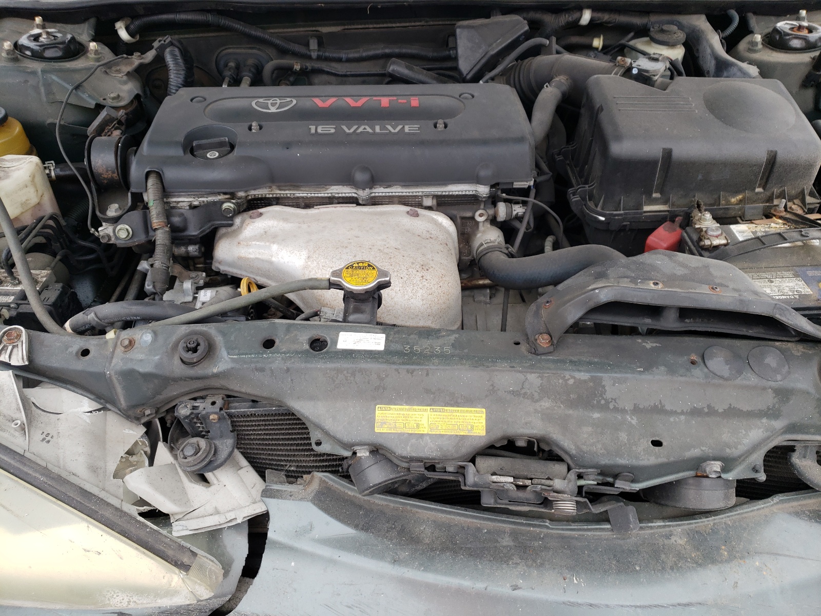 Photo 7 from auction – 2004 TOYOTA CAMRY LE with VIN 4T1BE30K54U372814