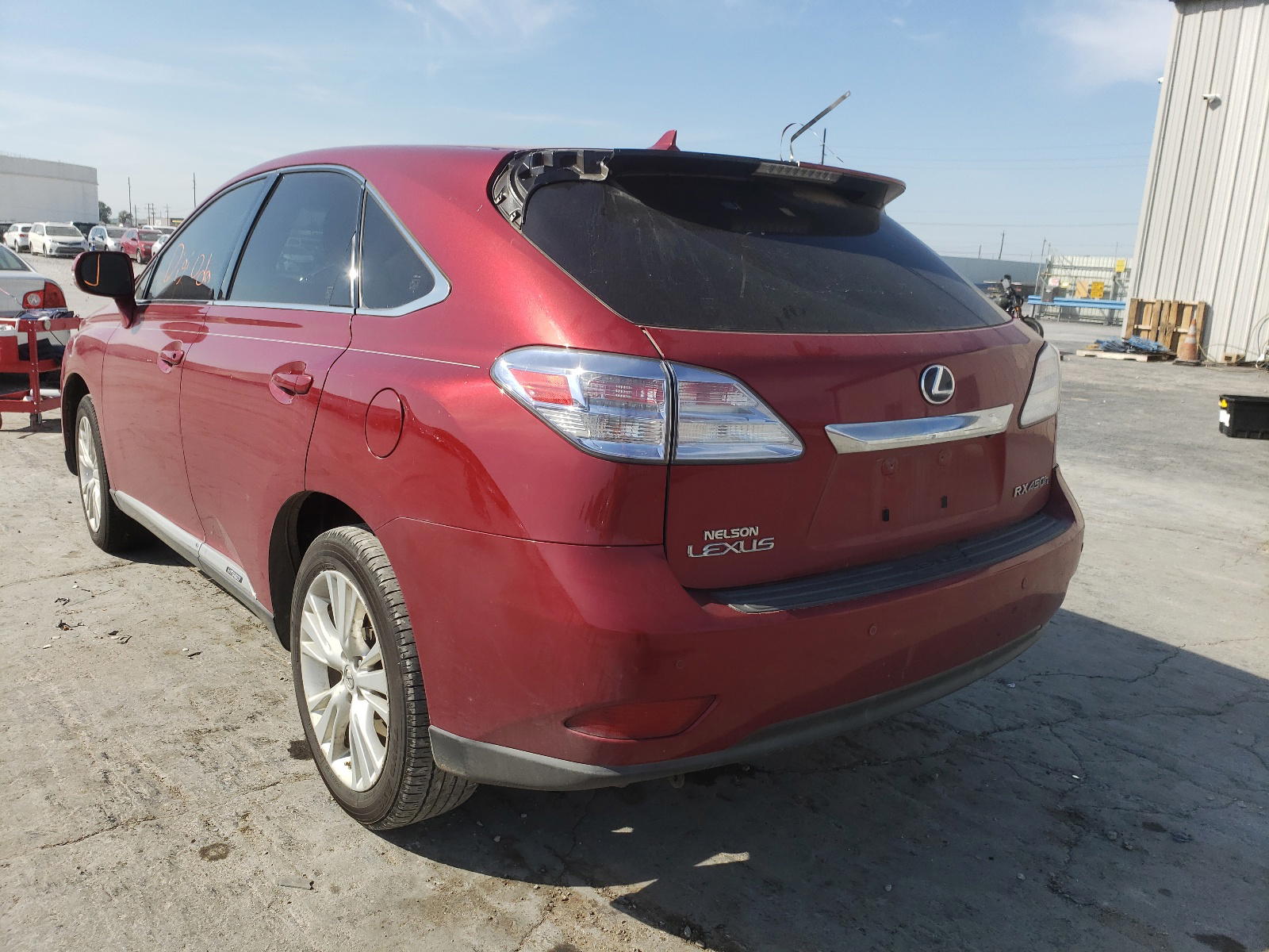 Photo 3 from auction – 2010 LEXUS RX 450 with VIN JTJZB1BAXA2003245