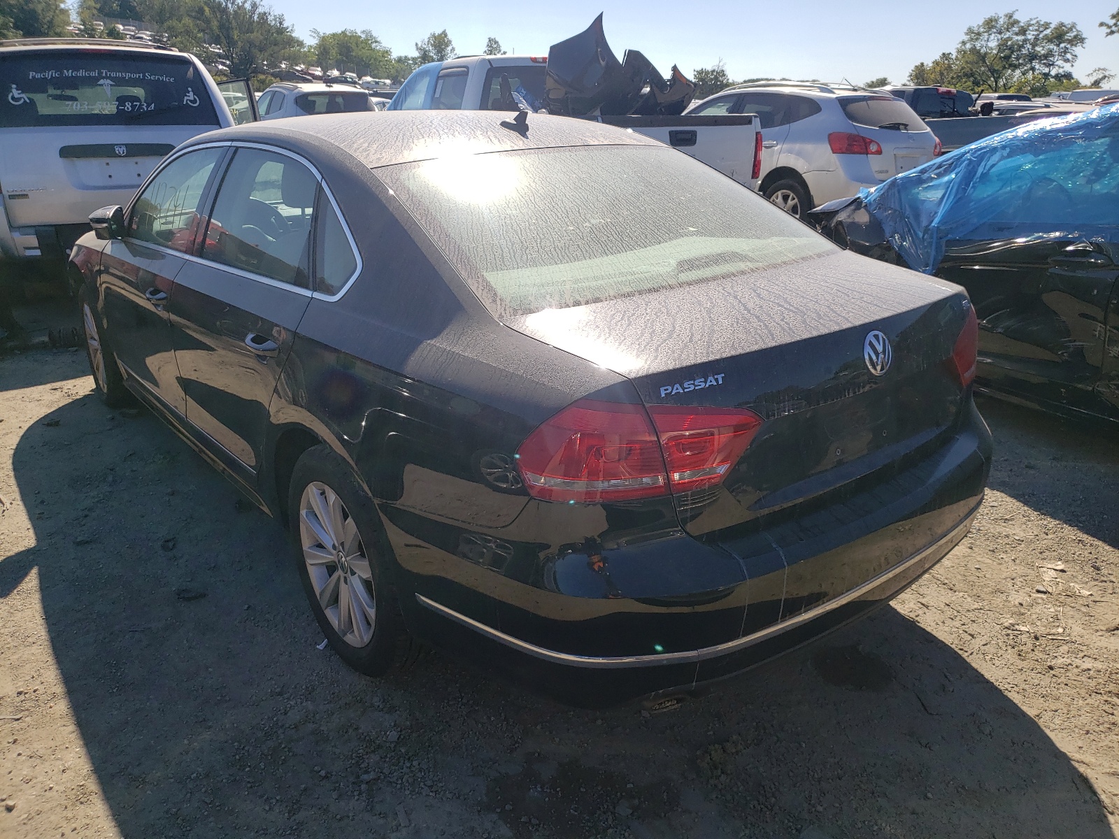 Photo 3 from auction – 2012 VOLKSWAGEN PASSAT SEL with VIN 1VWCP7A34CC091106