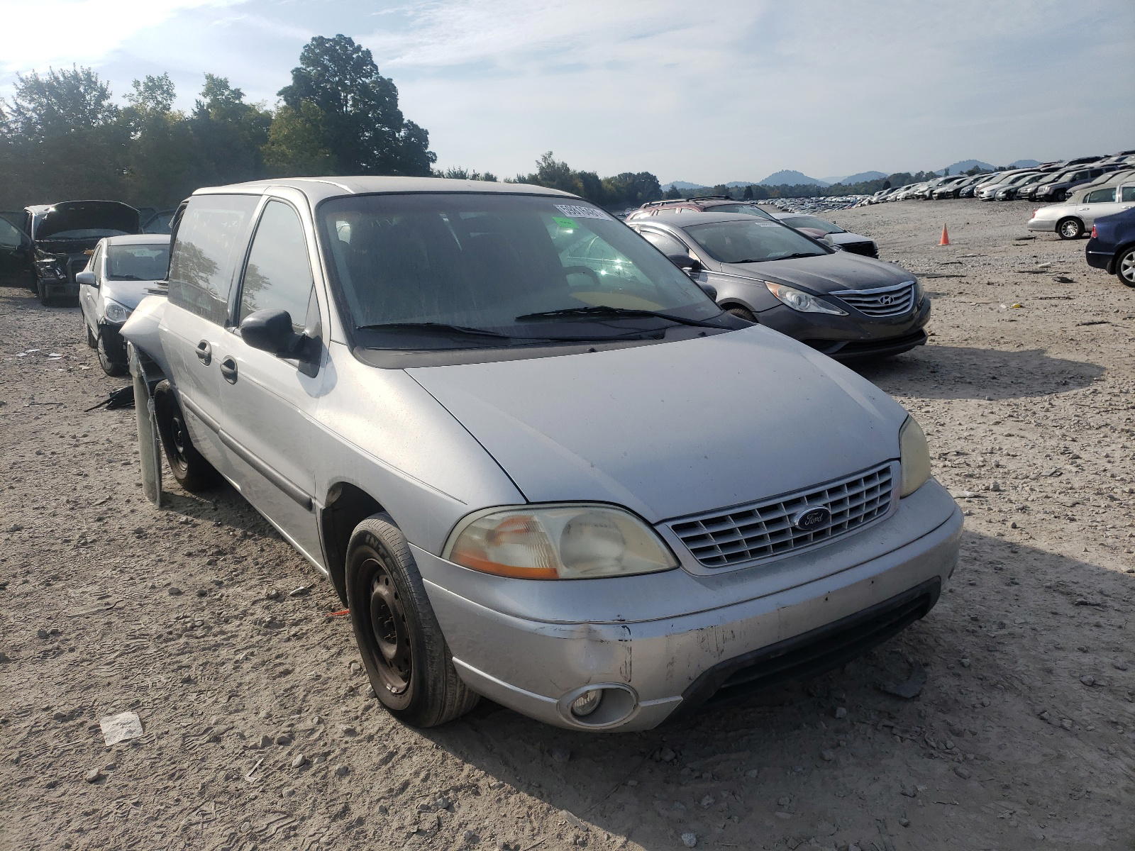 FORD WINDSTAR W 2003 with VIN 2FMZA50463BB01773 - Photo from auction