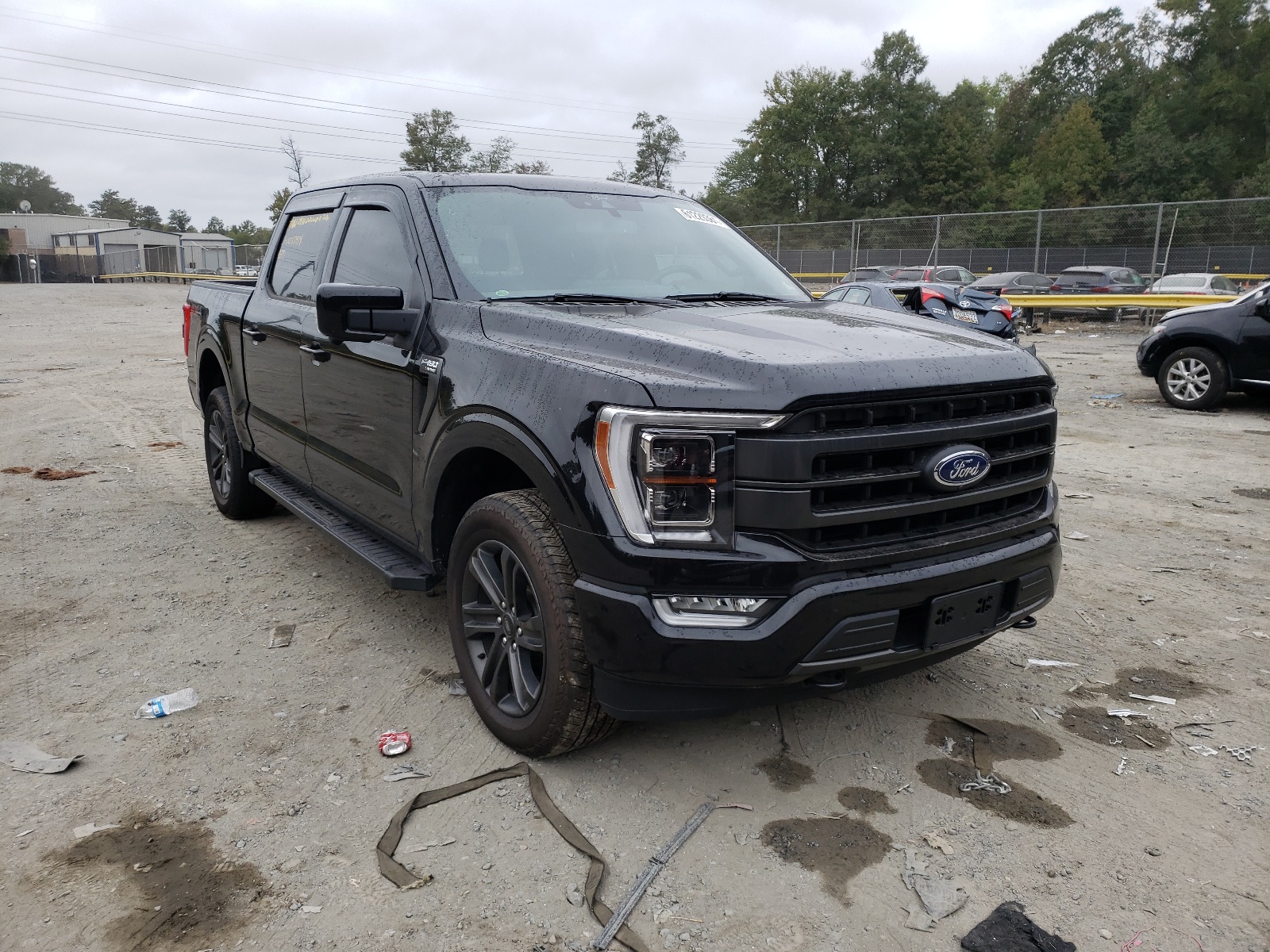 FORD F150 SUPER 2021 with VIN 1FTFW1E86MFA21192 - Photo from auction