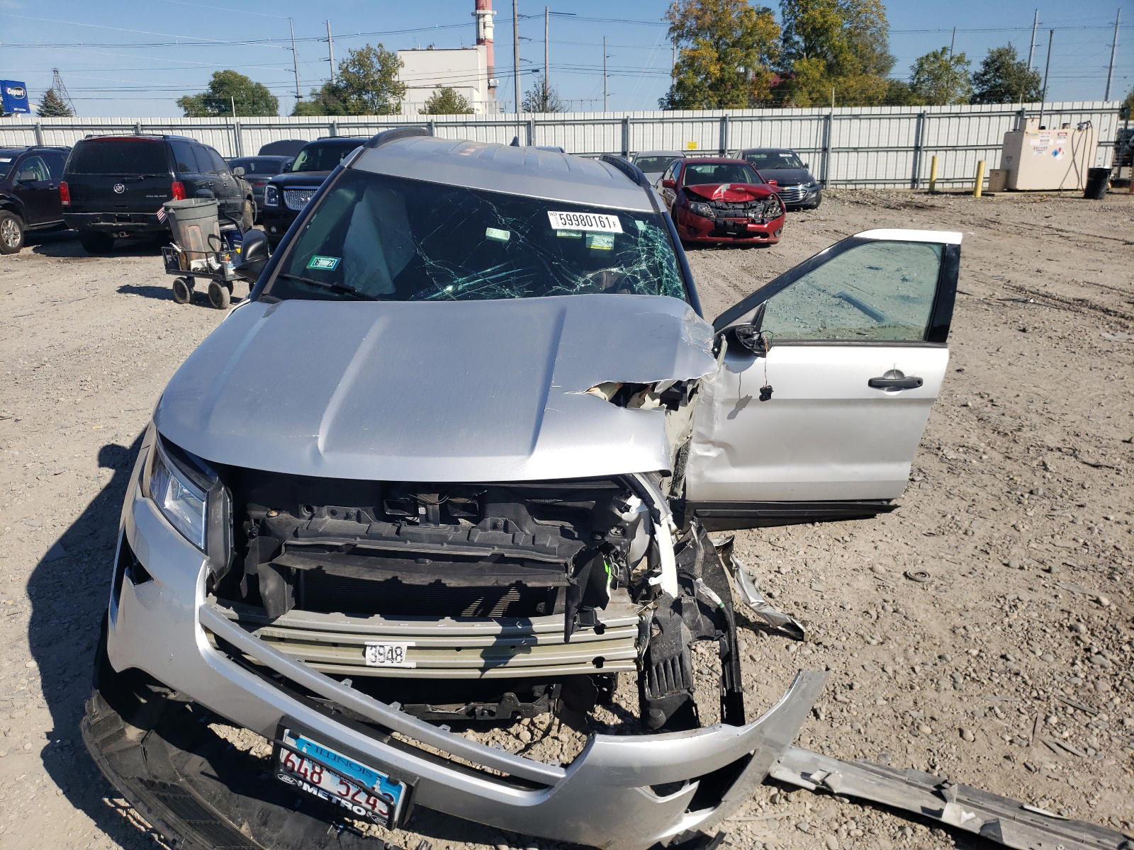 Photo 9 from auction – 2018 FORD EXPLORER with VIN 1FM5K7B89JGB63634