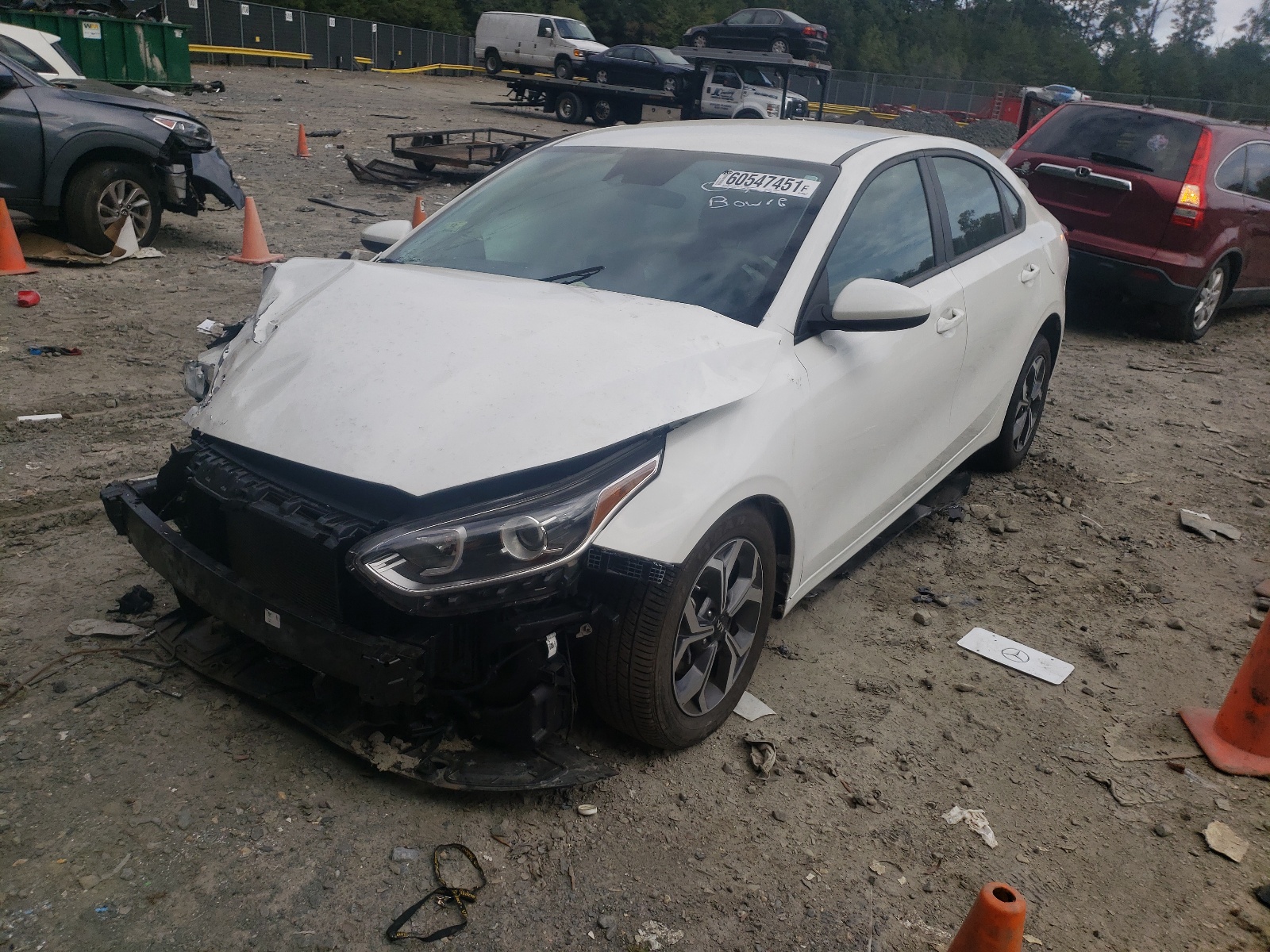 Photo 2 from auction – 2020 KIA FORTE FE with VIN 3KPF24AD3LE160950