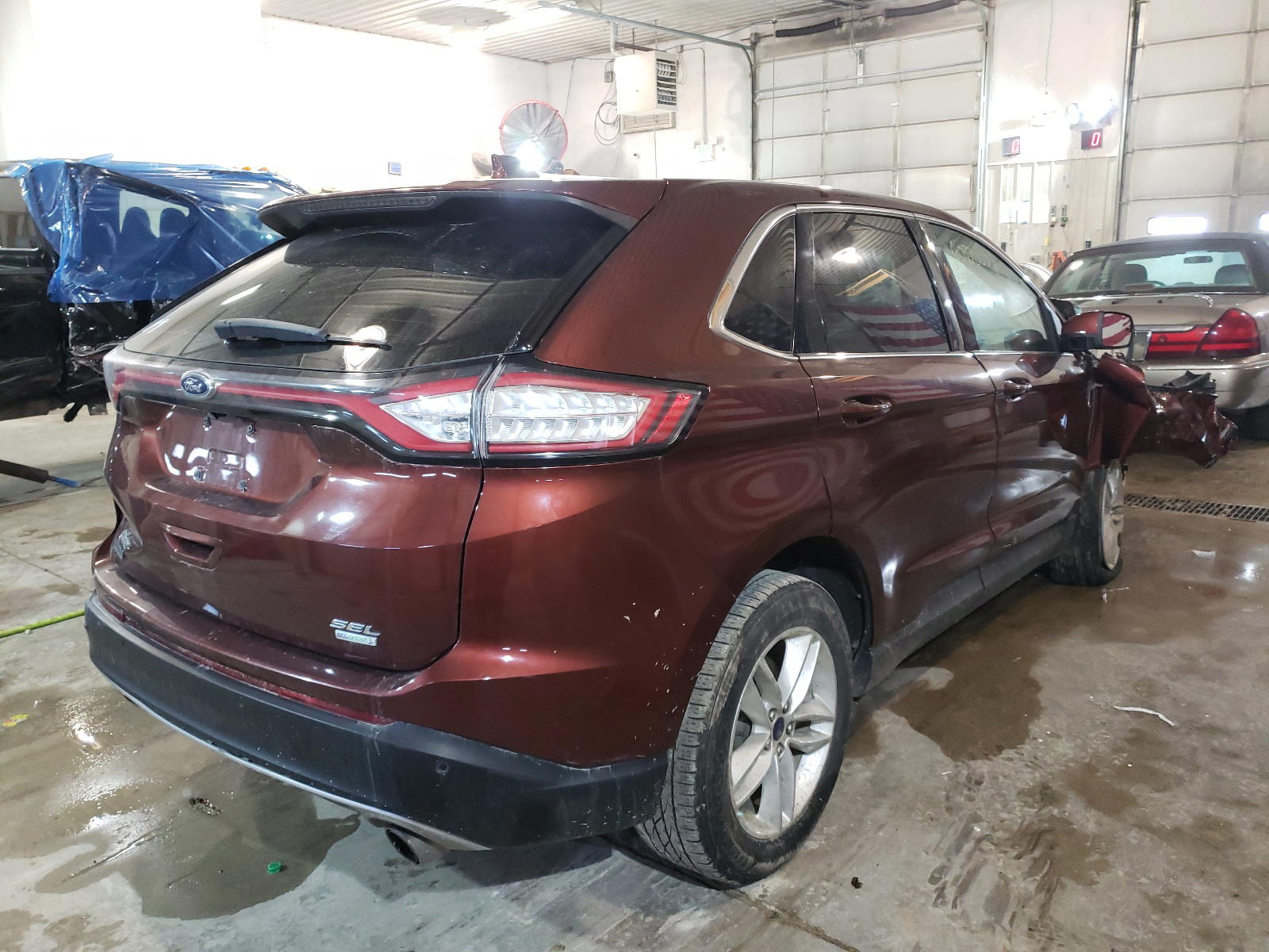 Photo 4 from auction – 2015 FORD EDGE SEL with VIN 2FMTK3J96FBB04646